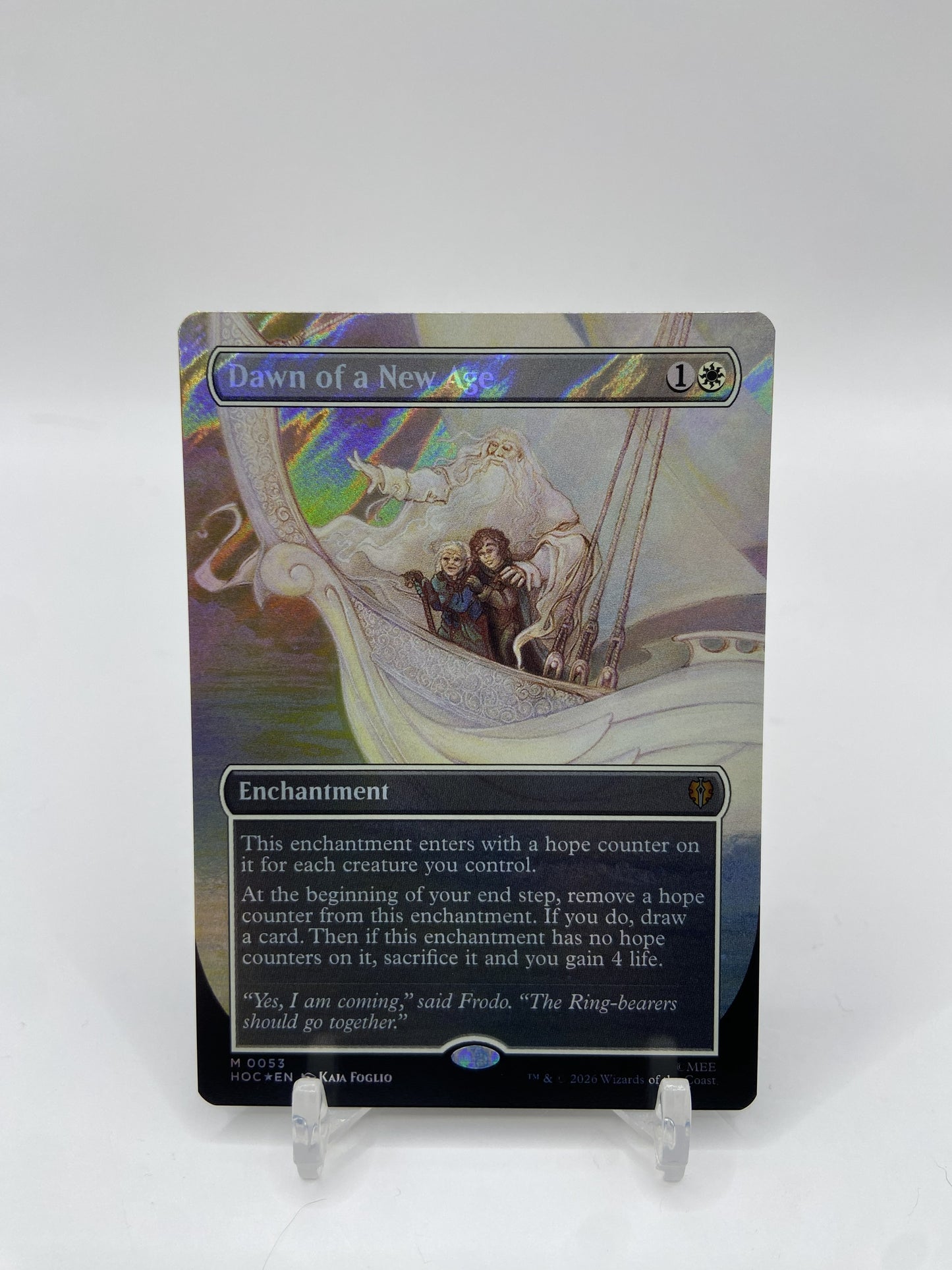Dawn of a New Age (Borderless) (Surge Foil) The Hobbit: Eternal-Legal M 53