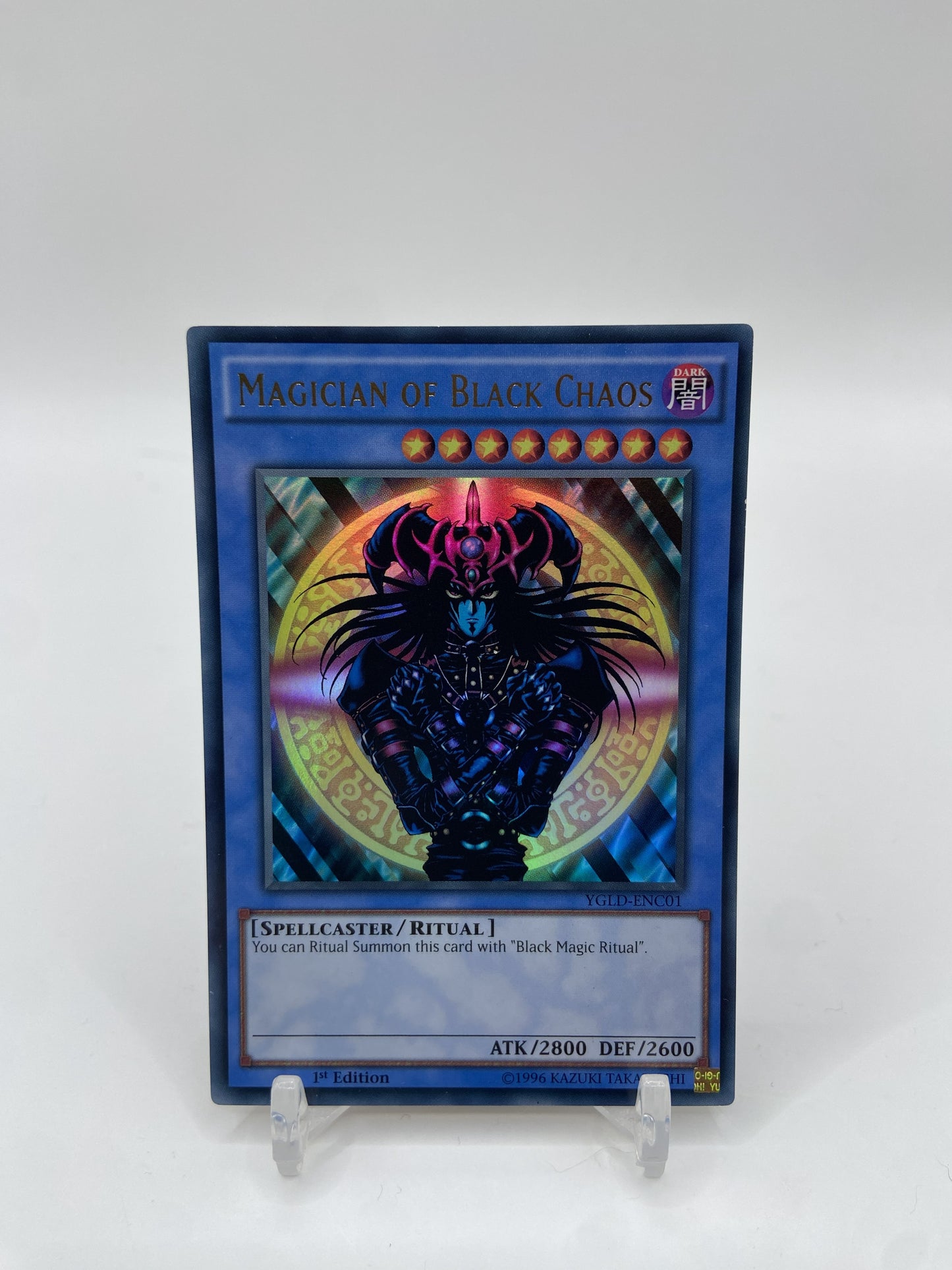 Magician of Black Chaos (C) Ultra Rare King of Games: Yugi's Legendary Decks YGLD-ENC01