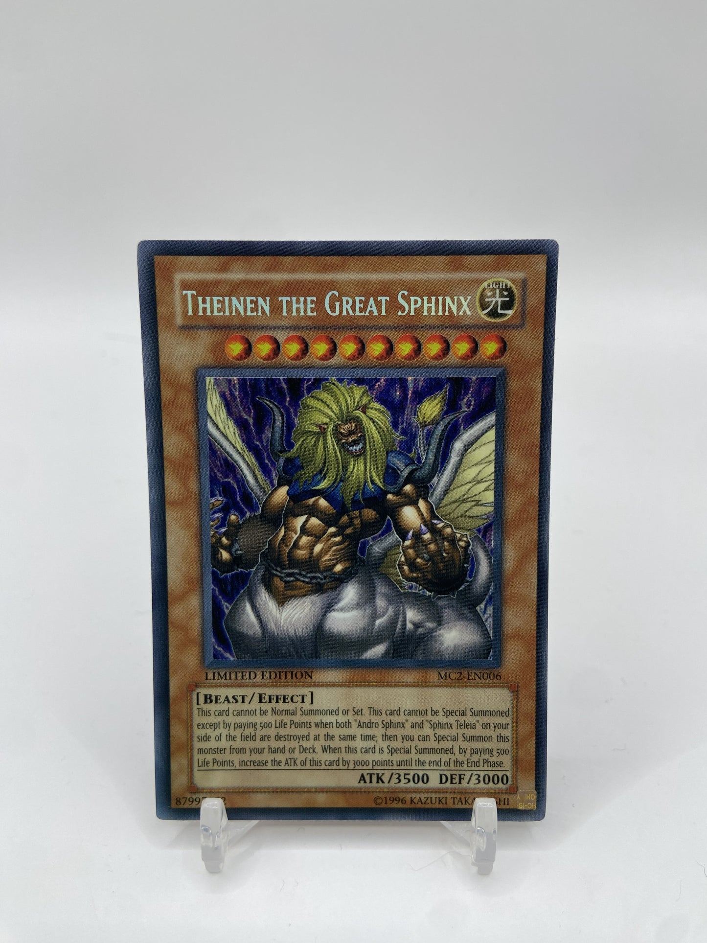 Theinen the Great Sphinx Secret Rare Master Collection Volume 2 MC2-EN006