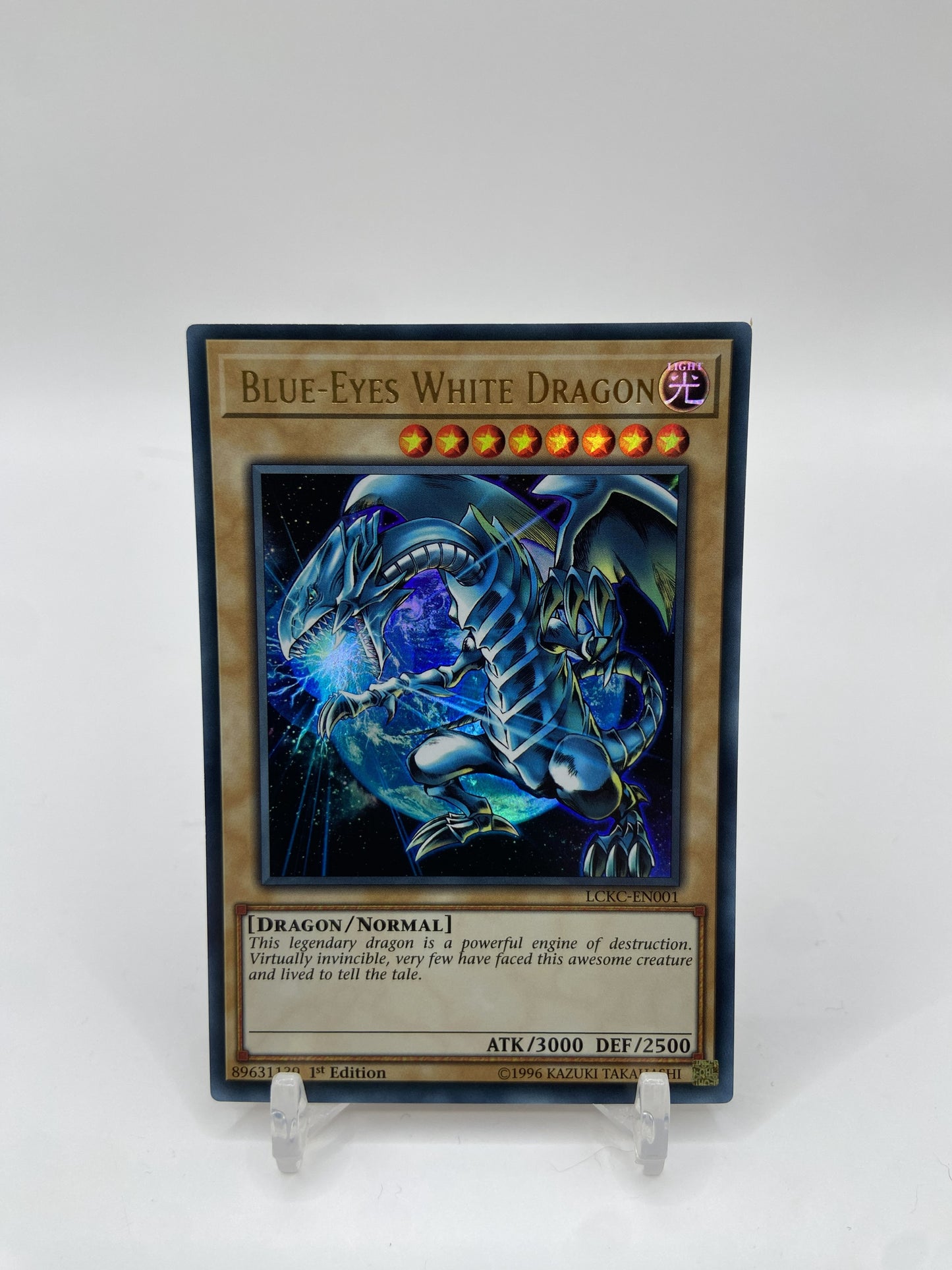 Blue-Eyes White Dragon (Version 4) Ultra Rare Legendary Collection Kaiba LCKC-EN001