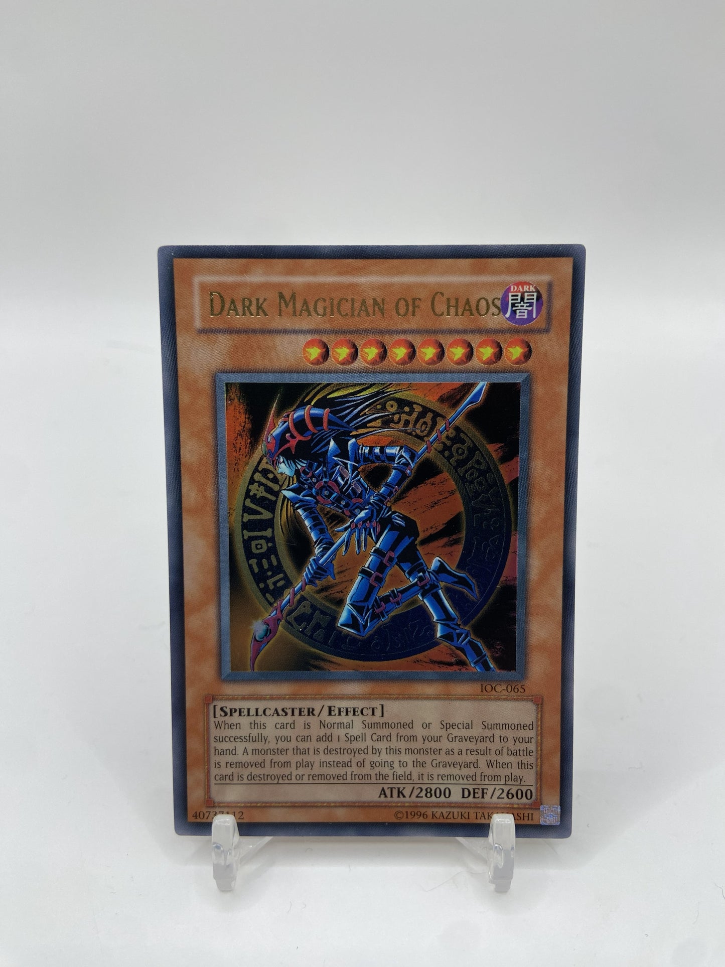 Dark Magician of Chaos Ultra Rare Invasion of Chaos IOC-065