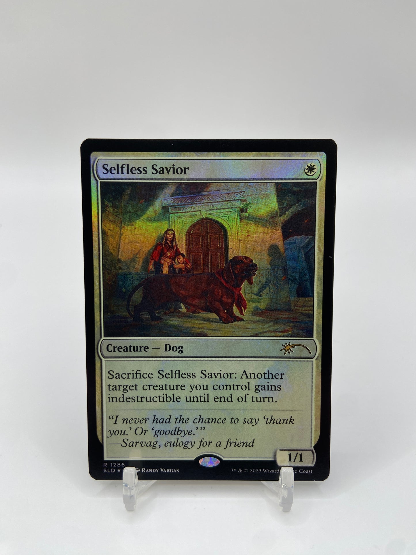 Selfless Savior Foil Secret Lair Drop Series R 1286