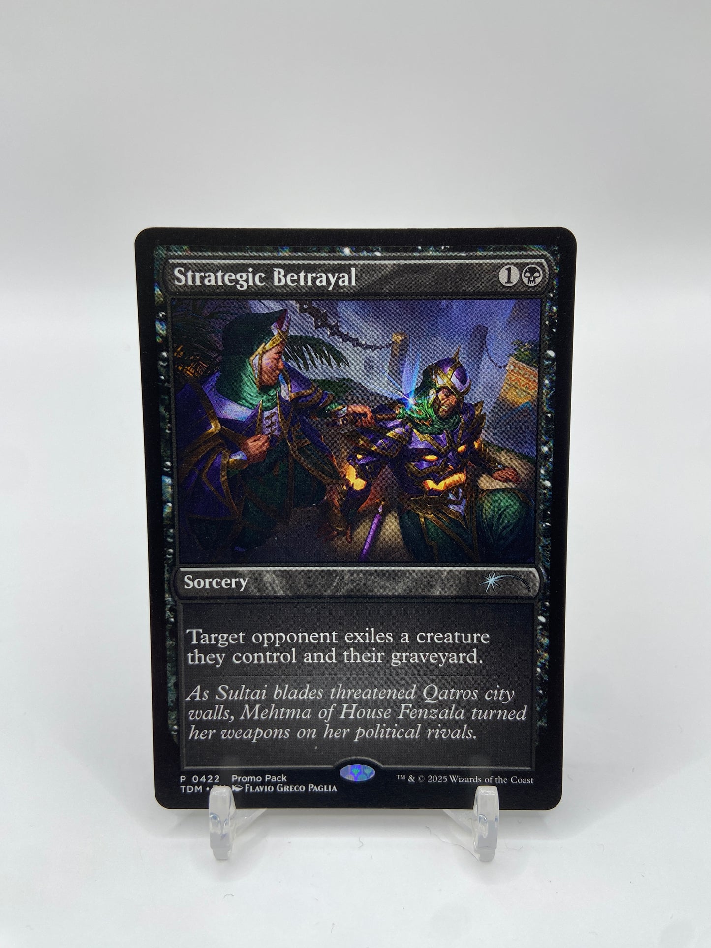 Strategic Betrayal Promo Pack: Tarkir: Dragonstorm P 422