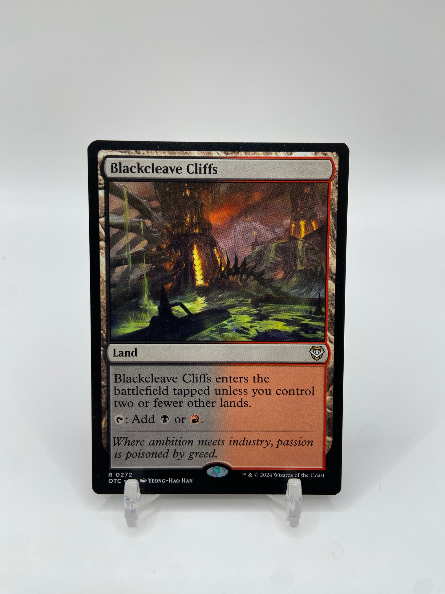 Blackcleave Cliffs Commander: Outlaws of Thunder Junction R 272