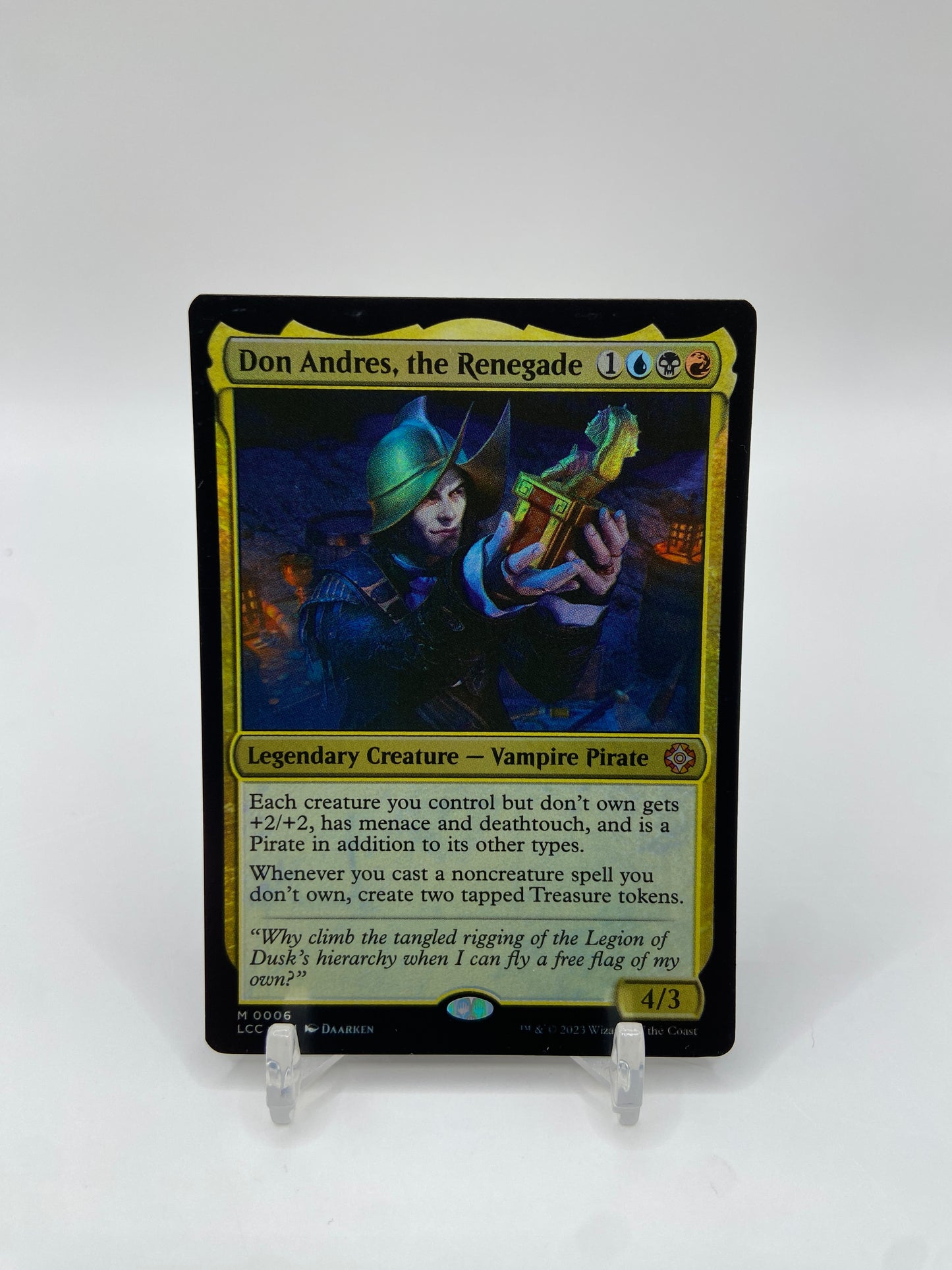 Don Andres, the Renegade Foil Commander: The Lost Caverns of Ixalan M 6