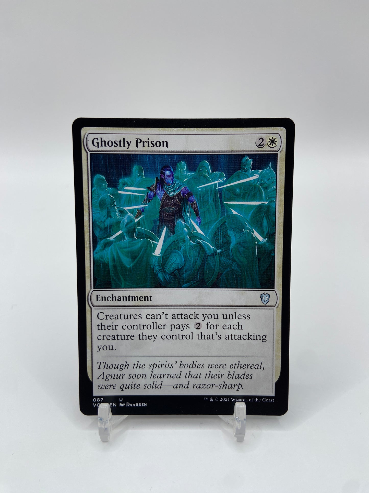 Ghostly Prison Commander: Innistrad: Crimson Vow U 87