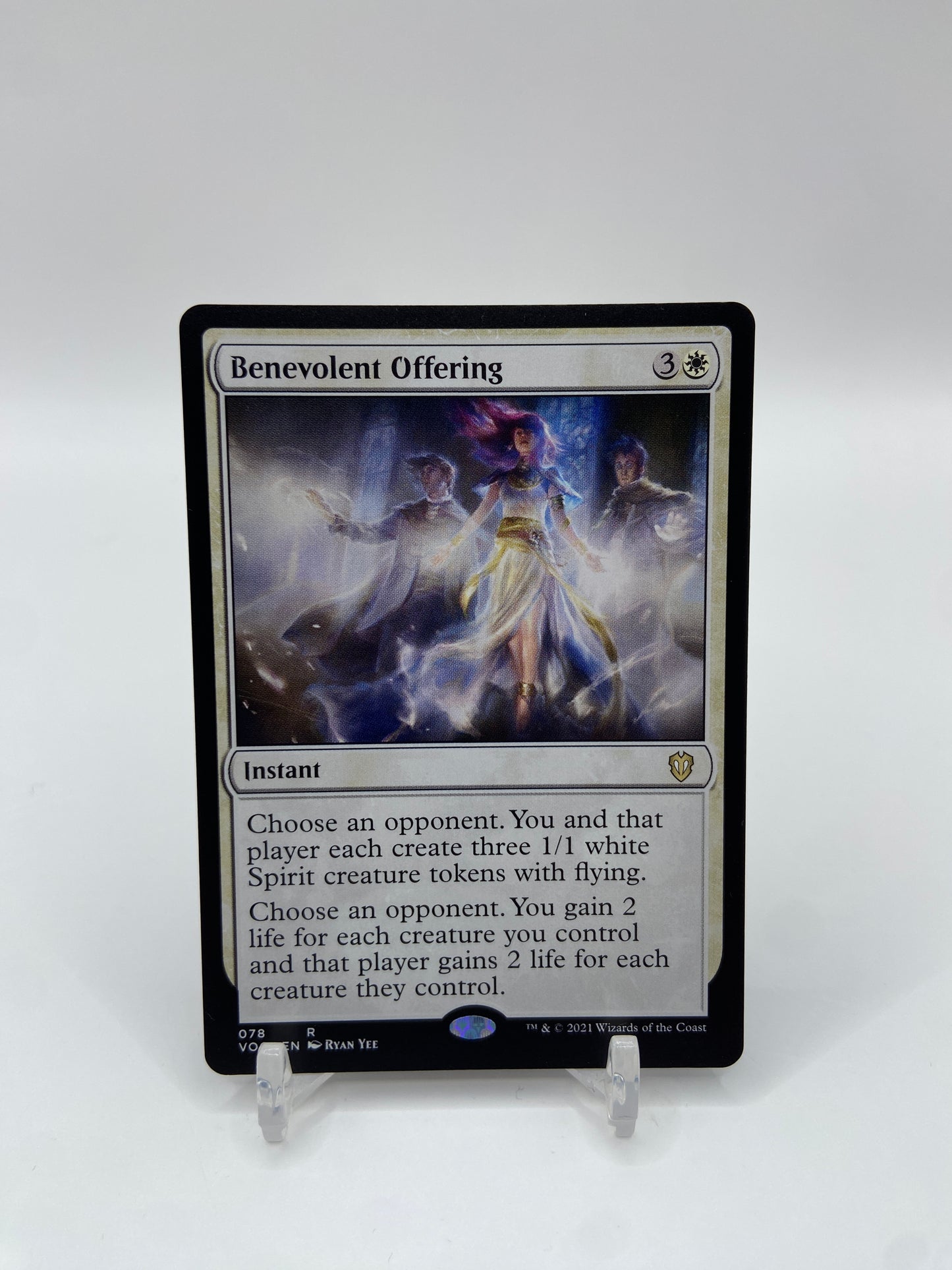 Benevolent Offering Commander: Innistrad: Crimson Vow R 78