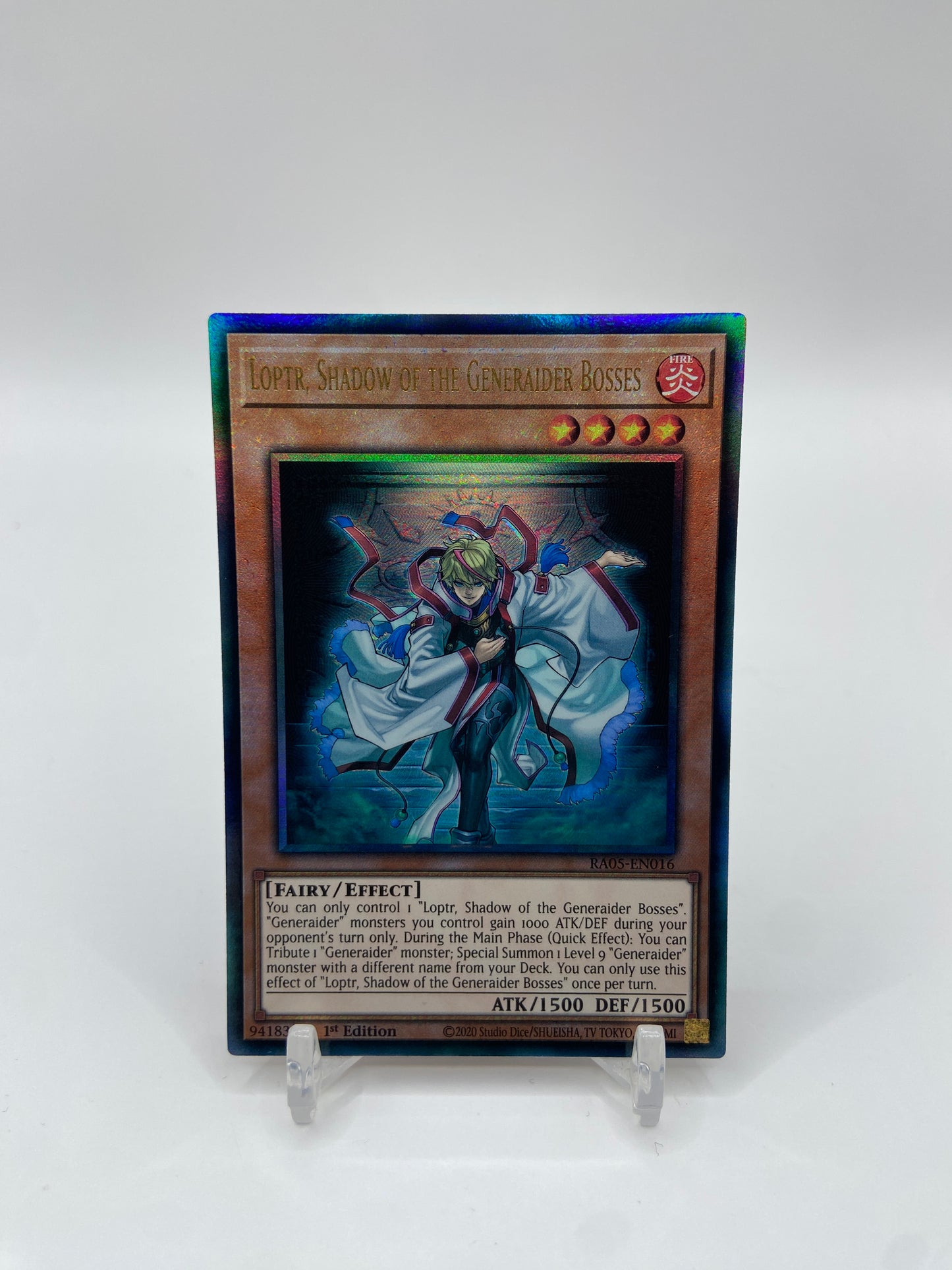 Loptr, Shadow of the Generaider Bosses (Collector's Rare) Rarity Collection 5 RA05-EN016