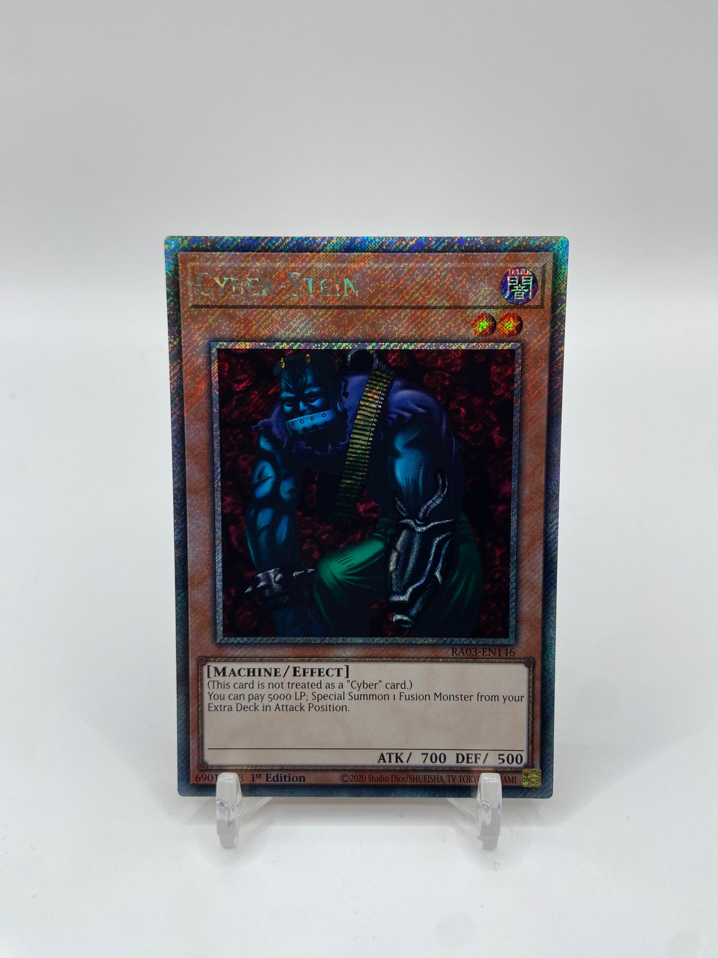 Cyber-Stein (Platinum Secret Rare) Quarter Century Bonanza RA03-EN146