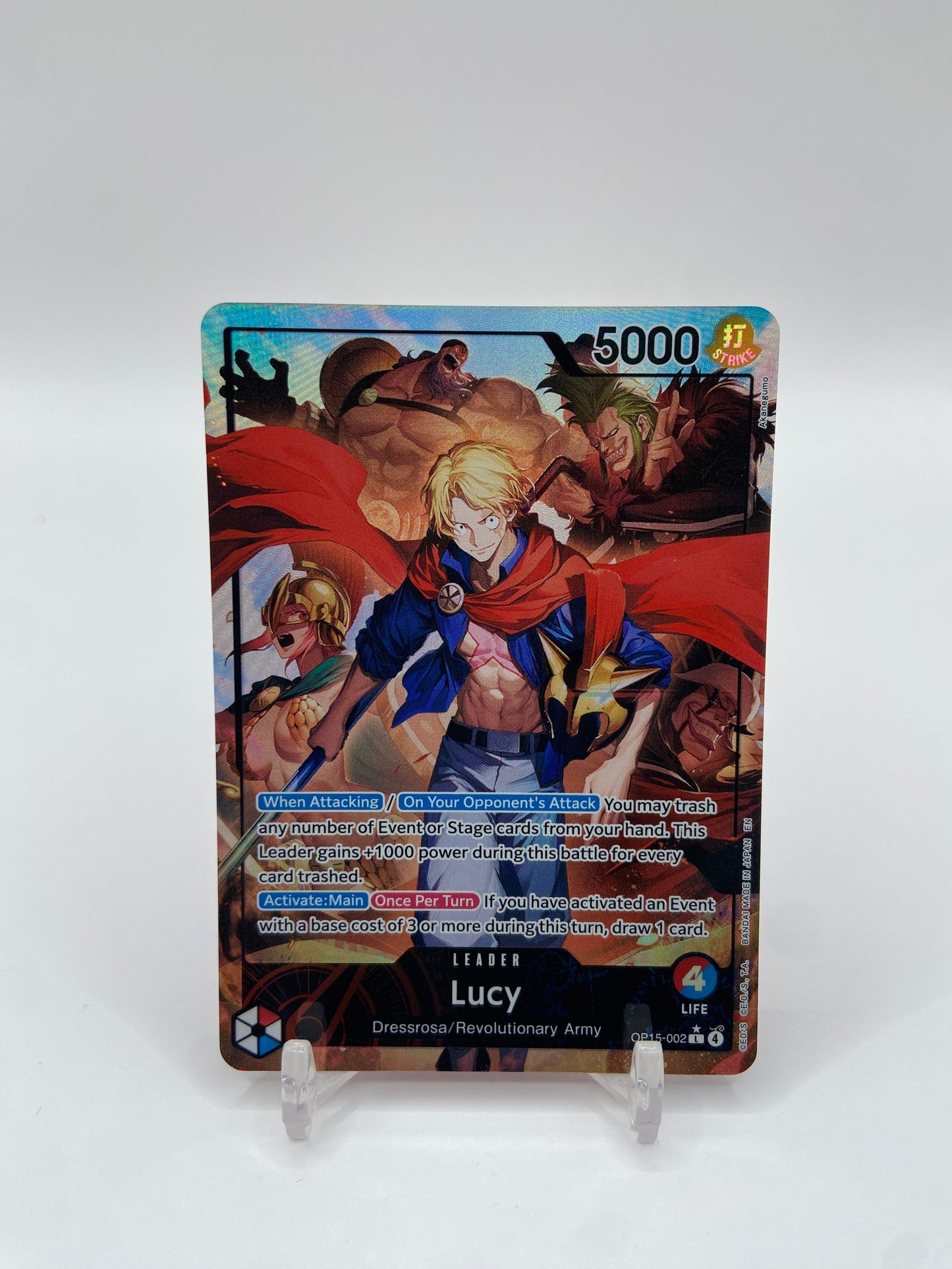 Lucy (Alternate Art) Adventure on Kami's Island L OP15-002