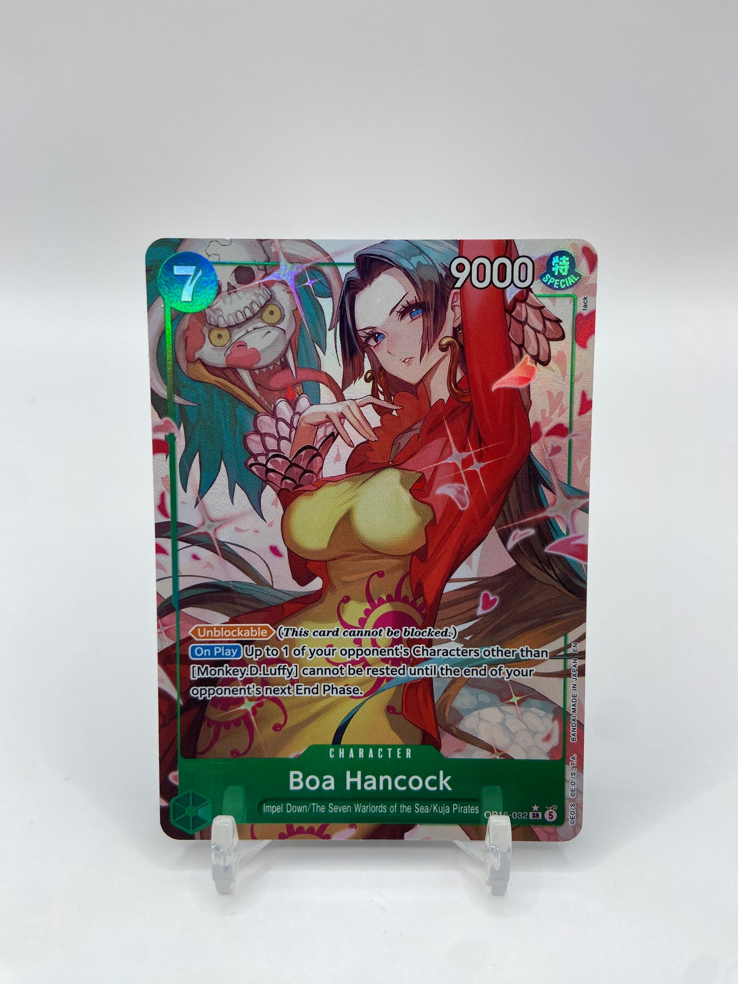 Boa Hancock (Alternate Art) The Time of Battle SR OP16-032