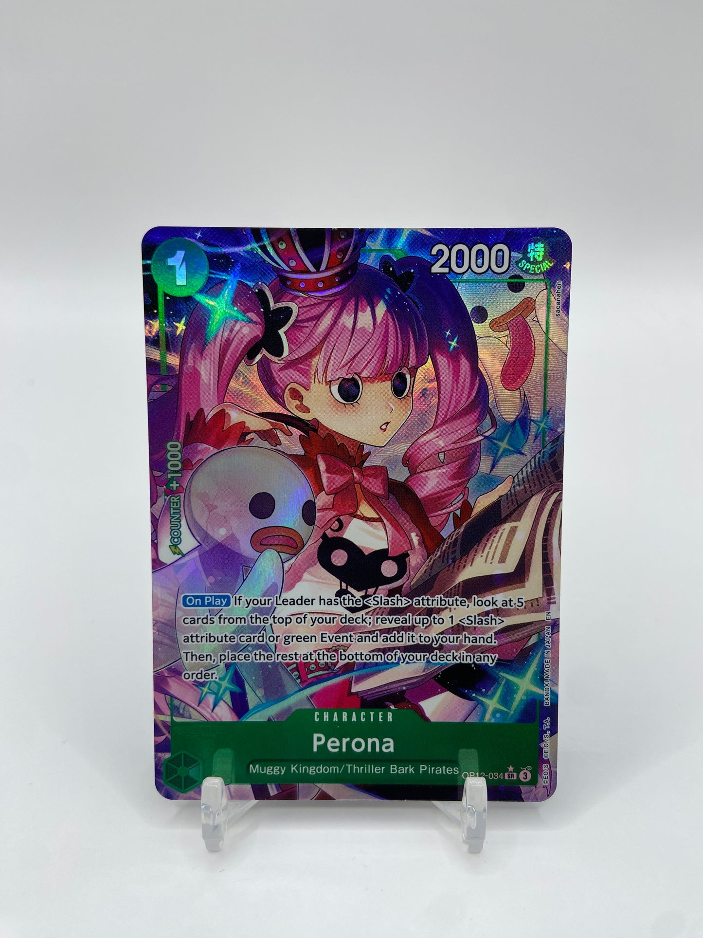 Perona (Alternate Art) Legacy of the Master SR OP12-034