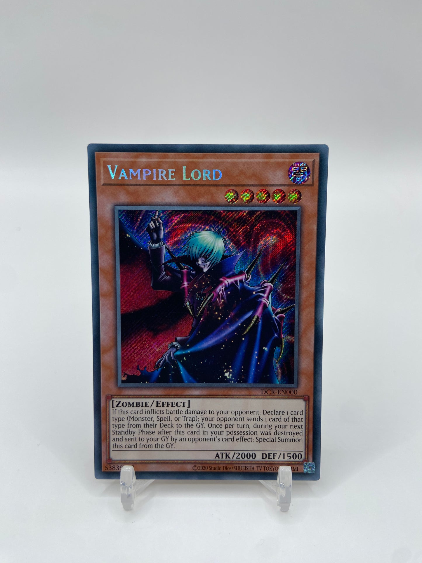 Vampire Lord Secret Rare Dark Crisis (25th Anniversary Edition) DCR-EN000