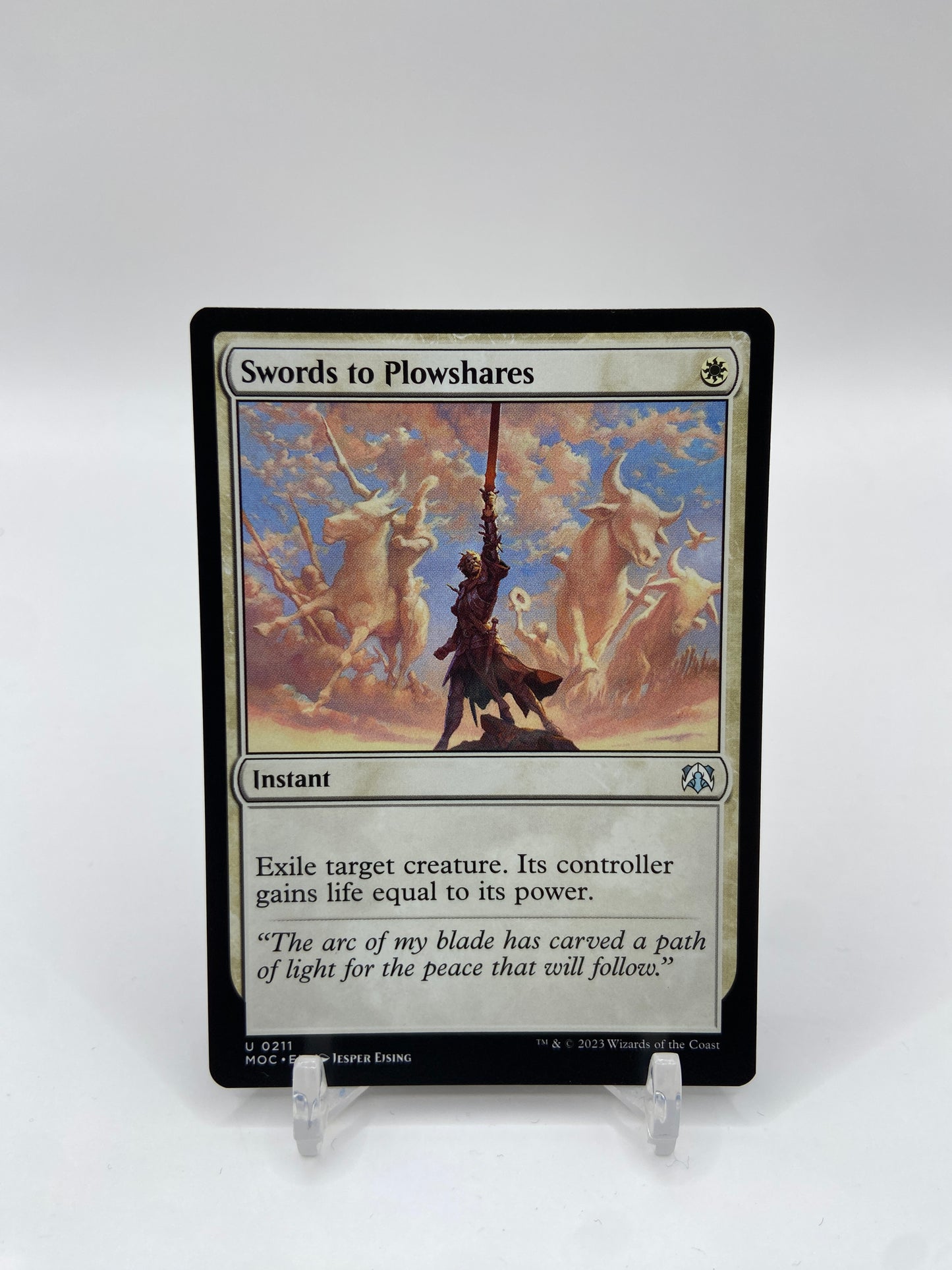 Swords to Plowshares Commander: March of the Machine U