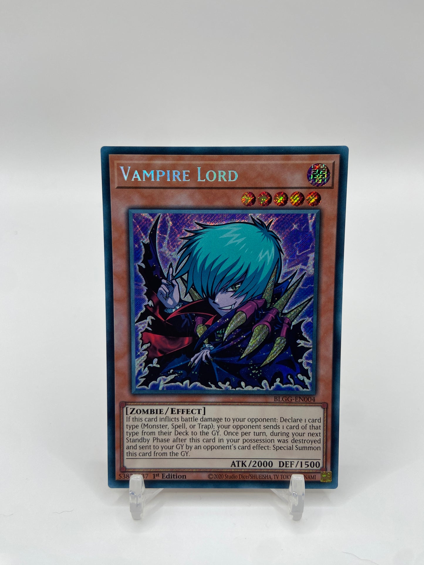 Vampire Lord Secret Rare Battles of Legend: Glorious Gallery BLGG-EN004