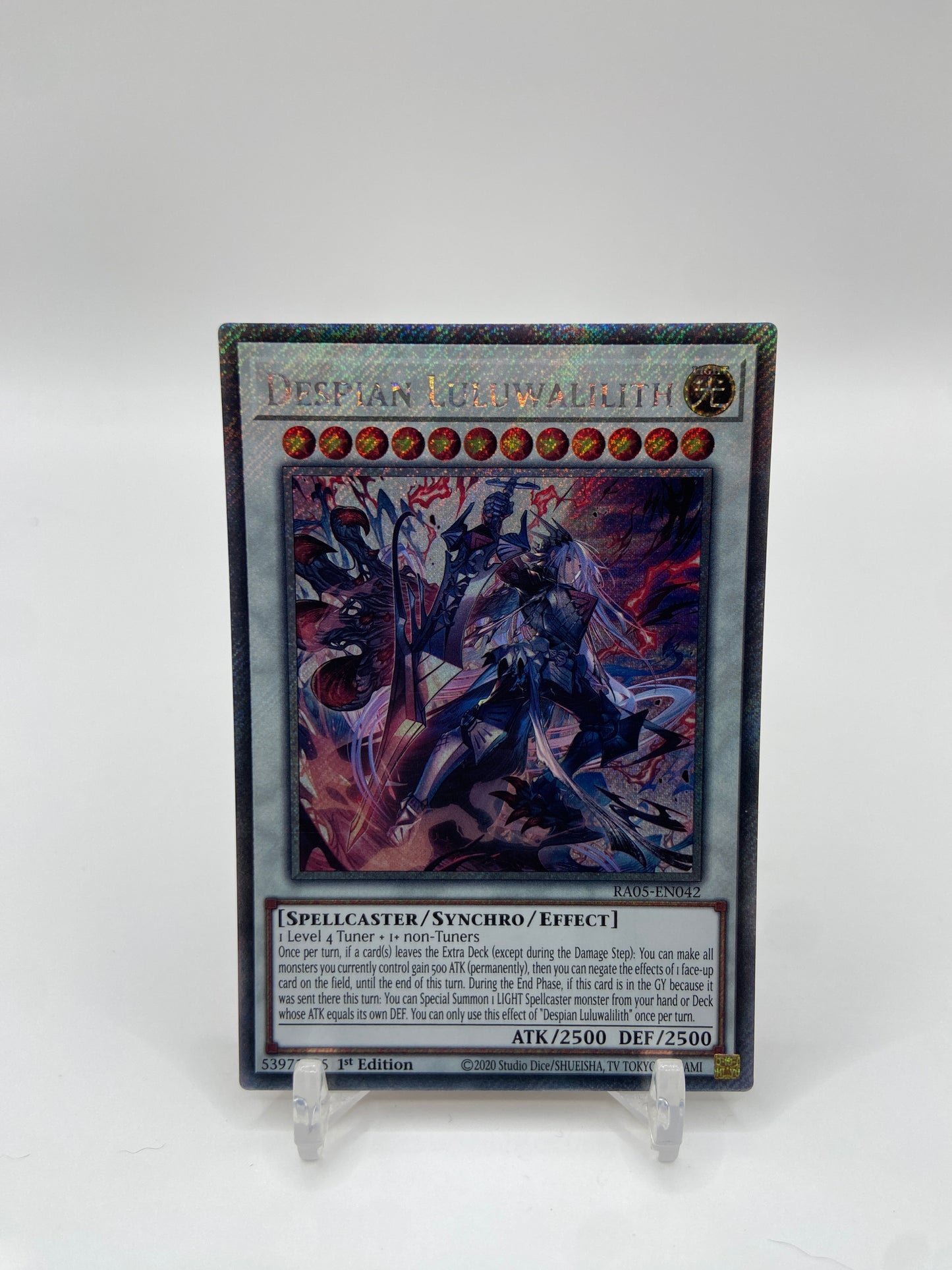 Despian Luluwalilith (Platinum Secret Rare) Rarity Collection 5 RA05-EN042