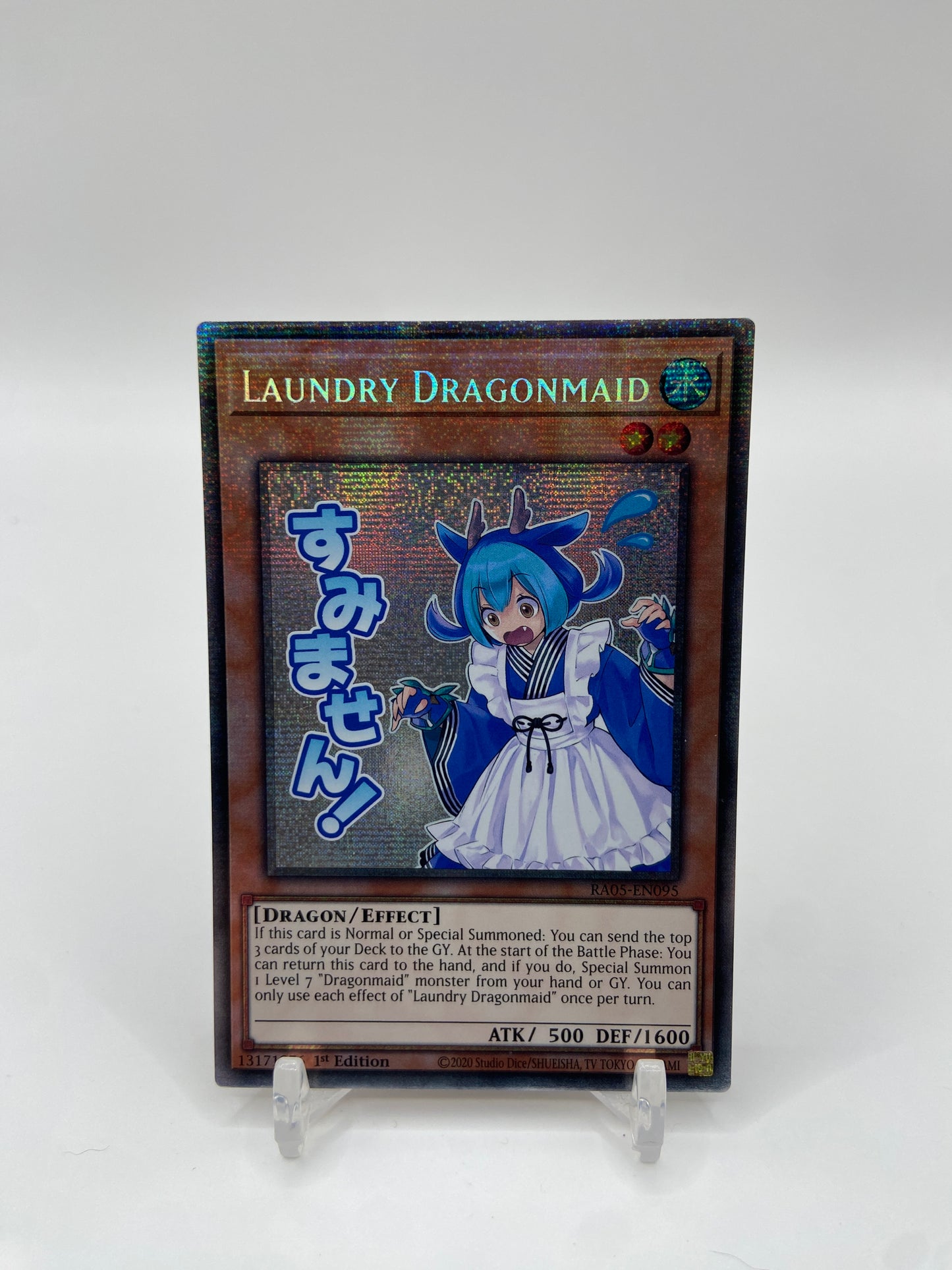 Laundry Dragonmaid (Starlight Rare) Rarity Collection 5 RA05-EN095