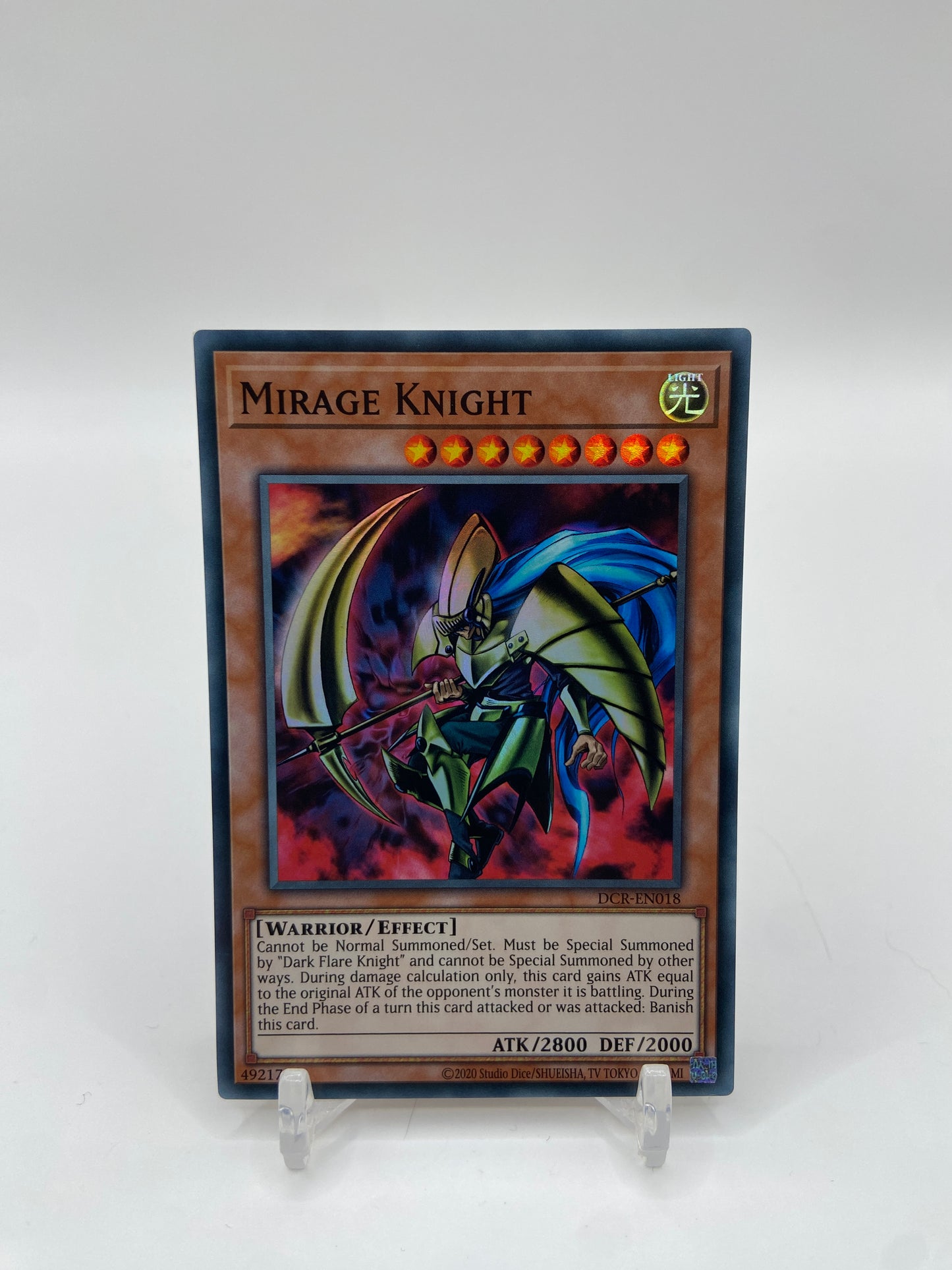Mirage Knight Super Rare Dark Crisis (25th Anniversary Edition) DCR-EN018