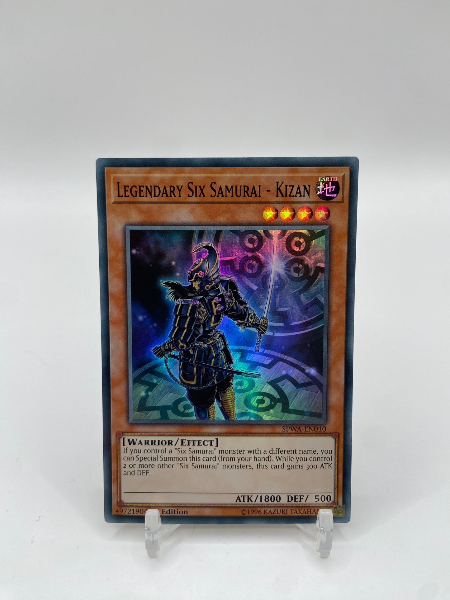Legendary Six Samurai - Kizan Super Rare Spirit Warriors SPWA-EN010