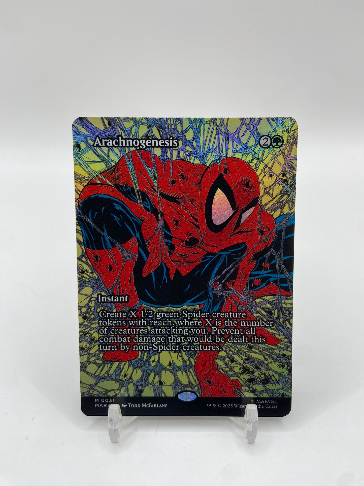 Arachnogenesis Foil (Borderless) Marvel Eternal-Legal M 31