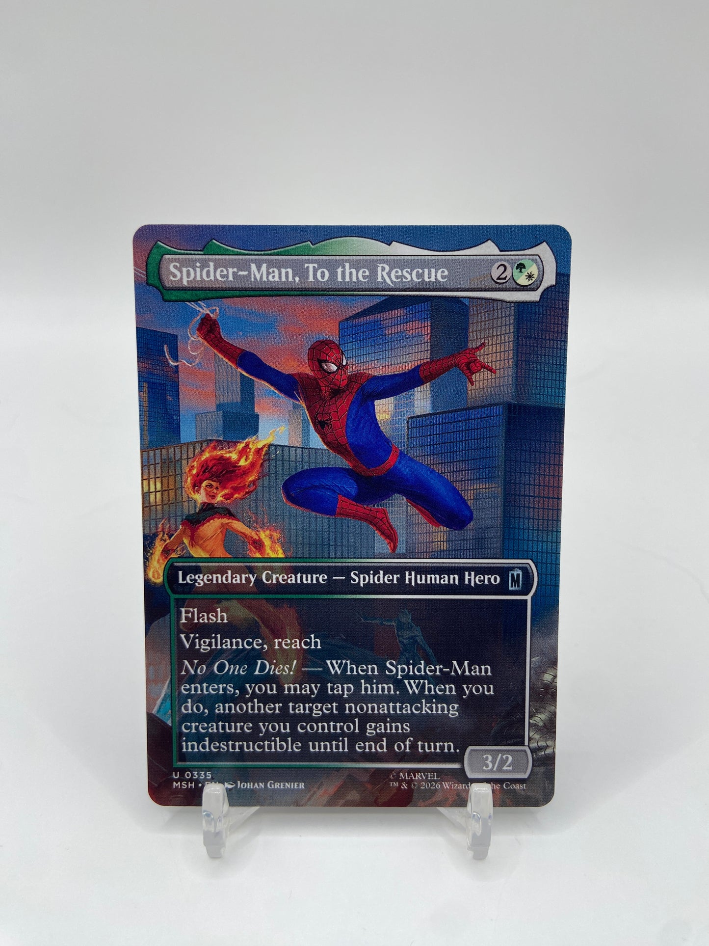 Spider-Man, To the Rescue Borderless Marvel Super Heroes U 335
