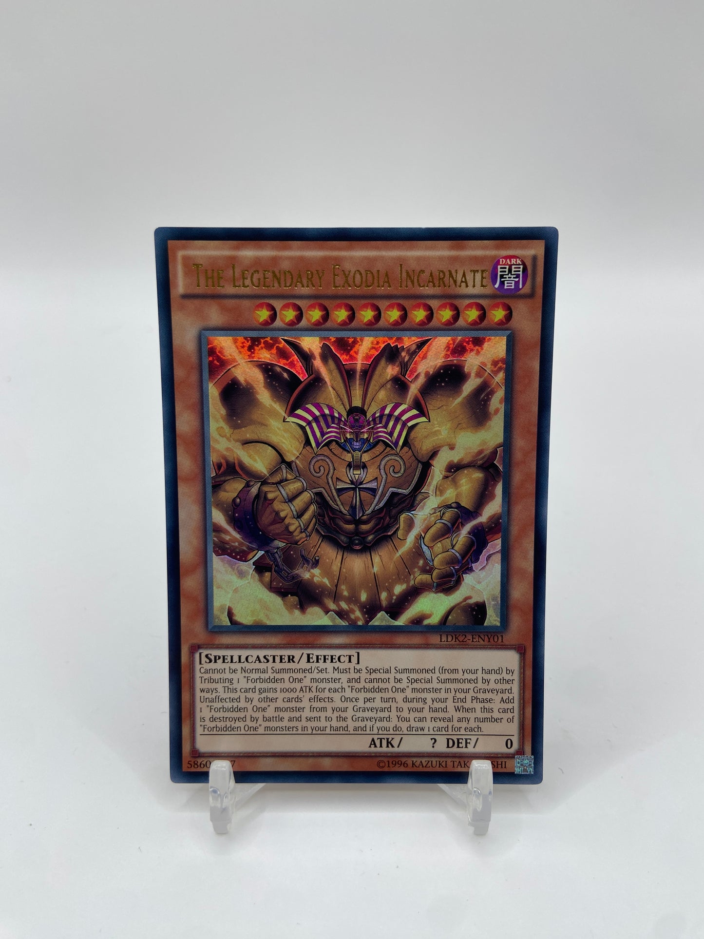 The Legendary Exodia Incarnate Ultra Rare Legendary Decks II LDK2-ENY01