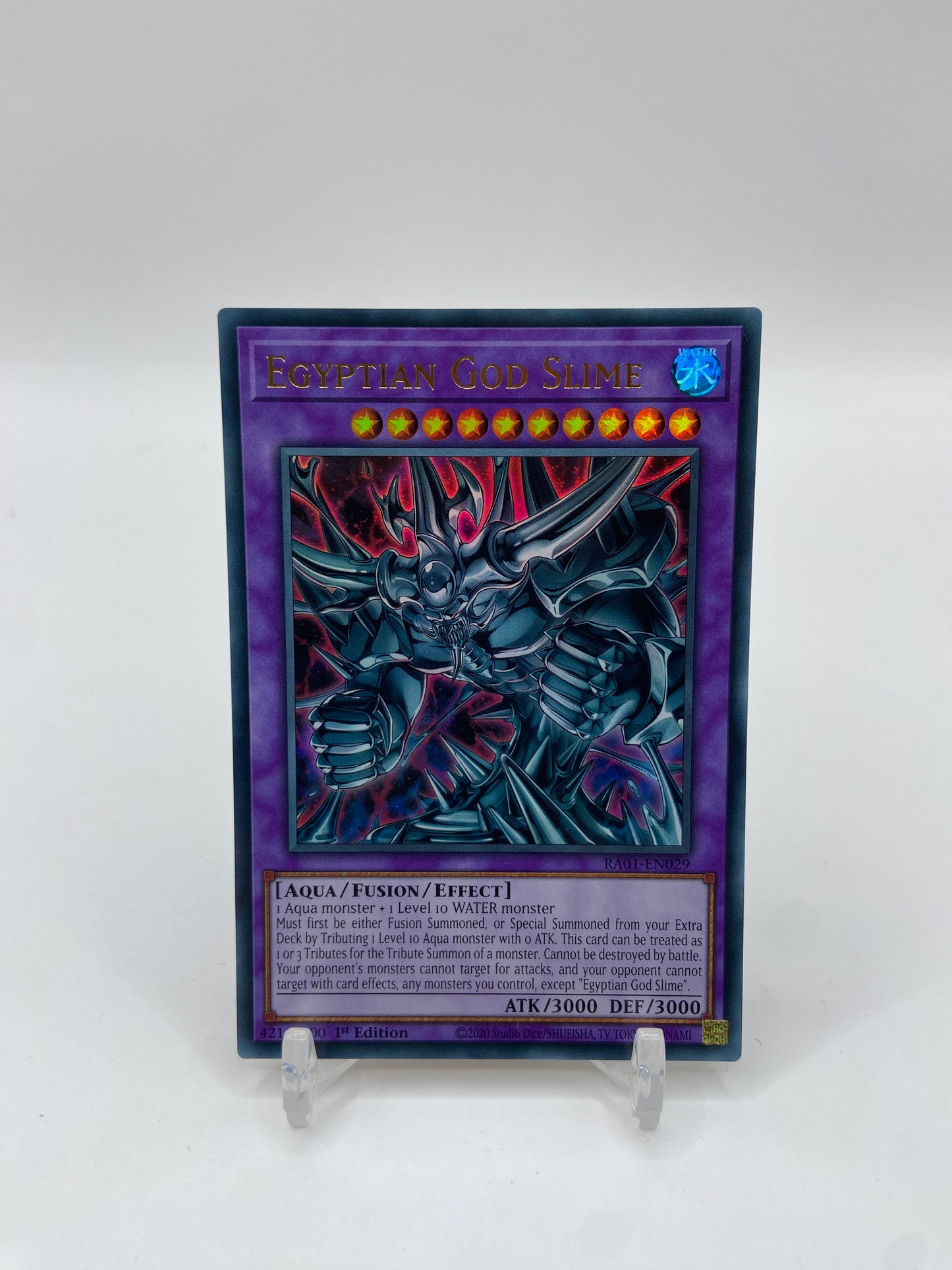 Egyptian God Slime Ultra Rare 25th Anniversary Rarity Collection RA01-EN029