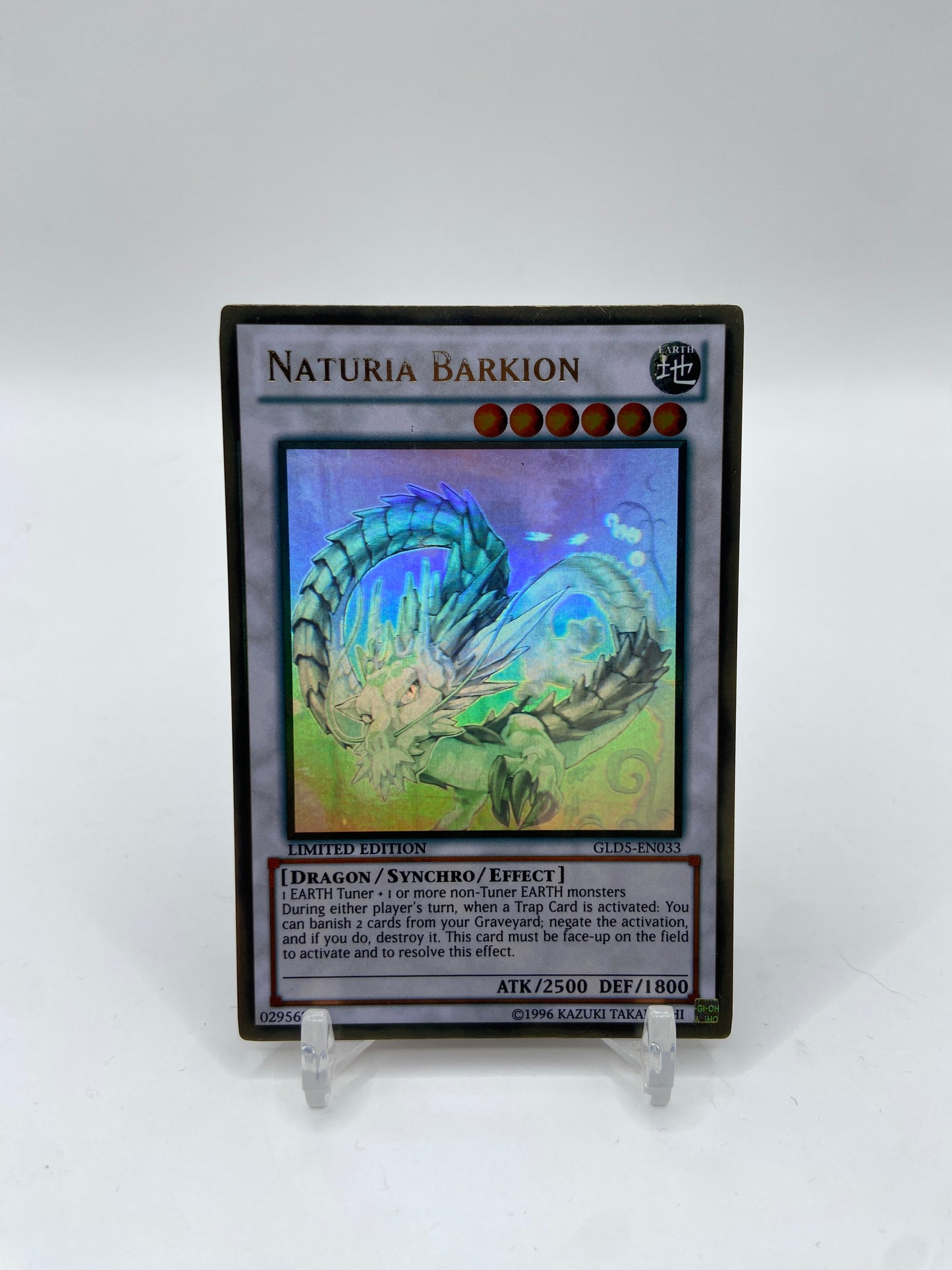 Naturia Barkion Ghost/Gold Rare Gold Series: Haunted Mine GLD5-EN033