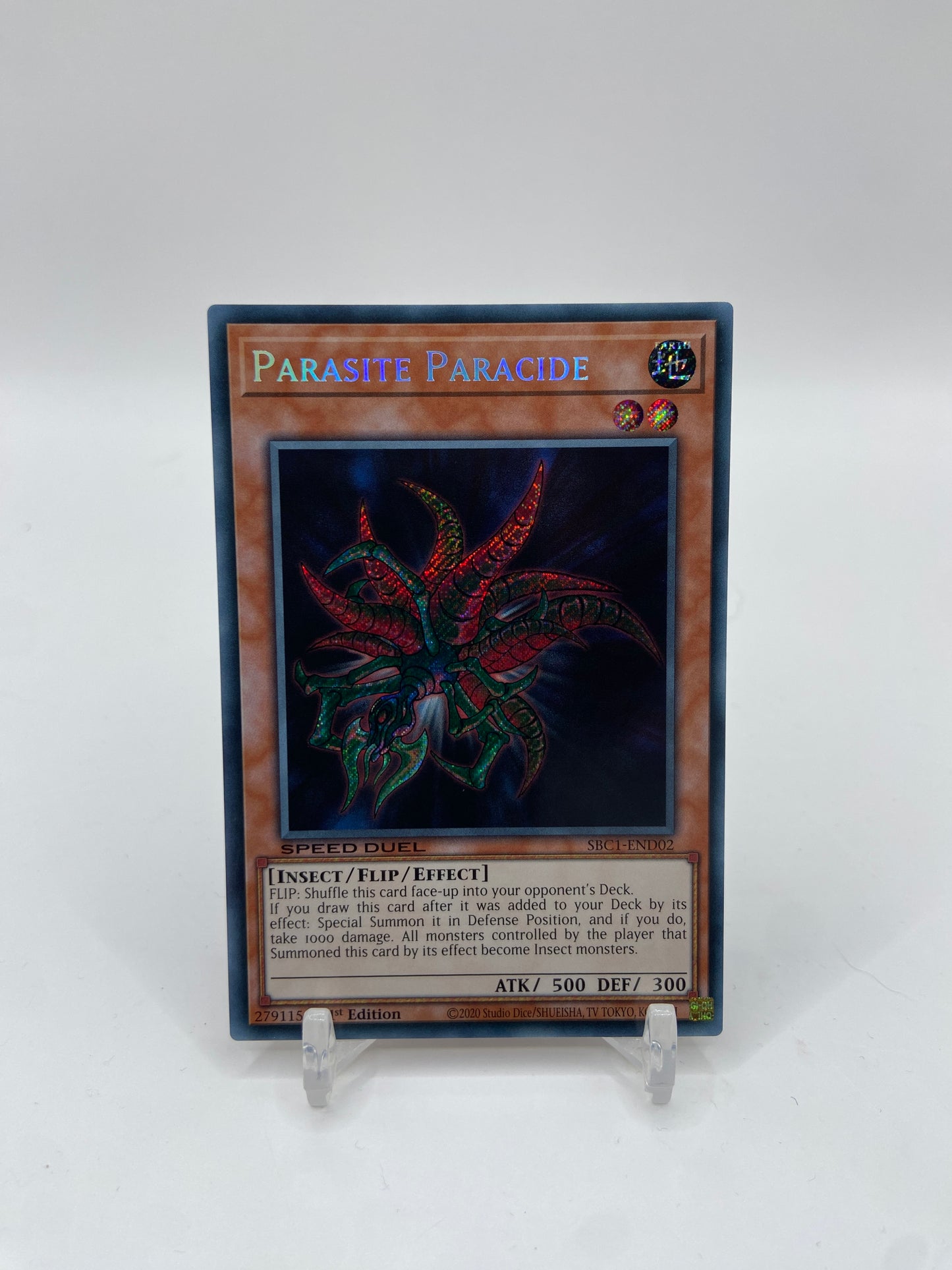 Parasite Paracide (Secret Rare) Speed Duel: Streets of Battle City SBC1-END02