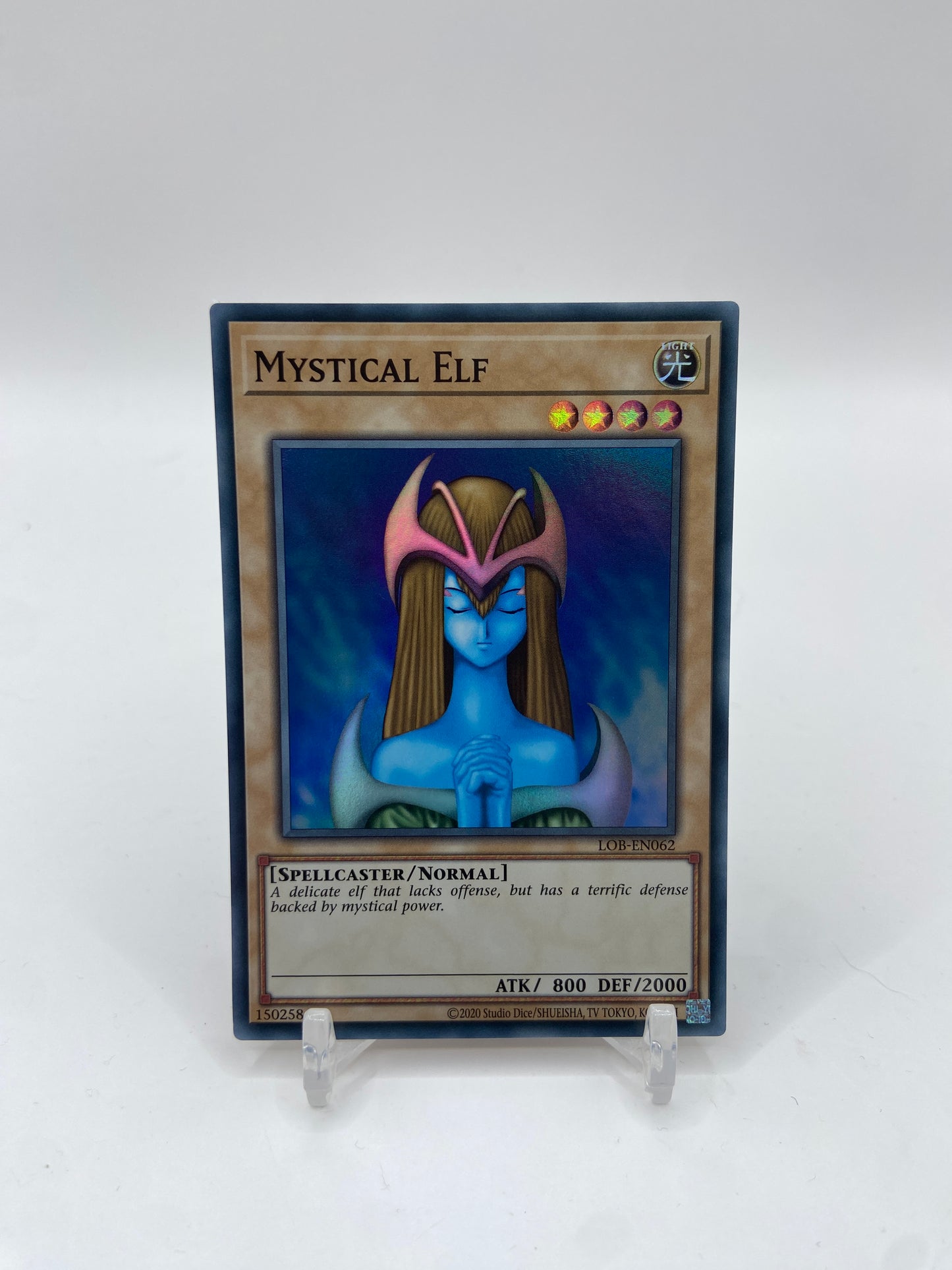 Mystical Elf Super Rare Legend of Blue Eyes White Dragon (25th Anniversary Edition)LOB-EN062