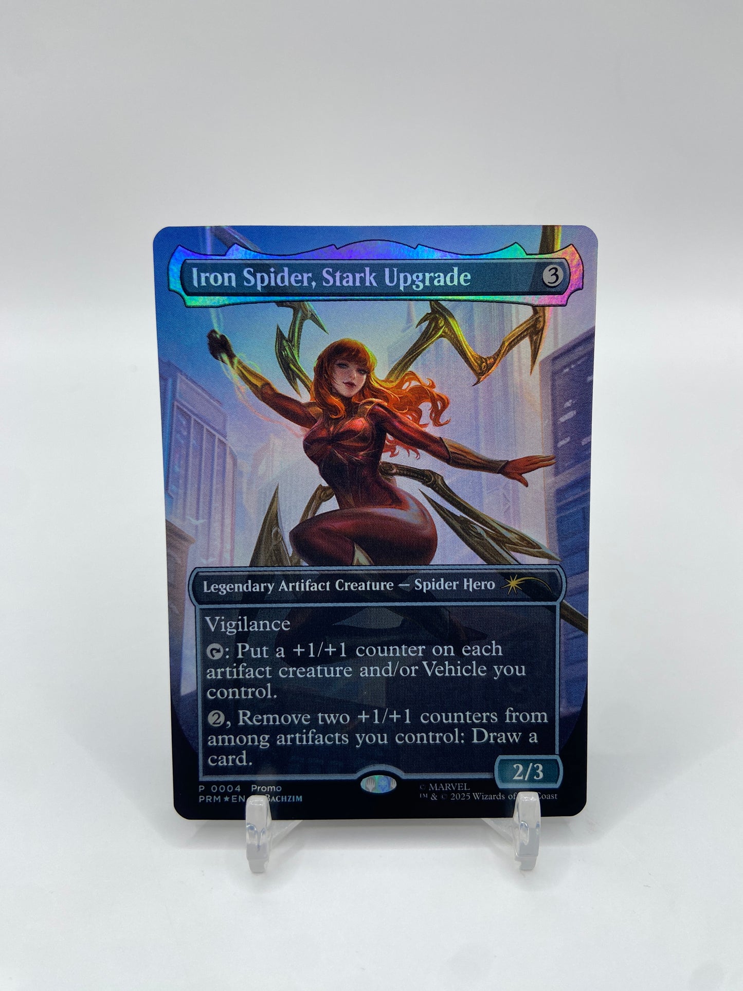 Iron Spider, Stark Upgrade Foil (Borderless) Media Promos P 4