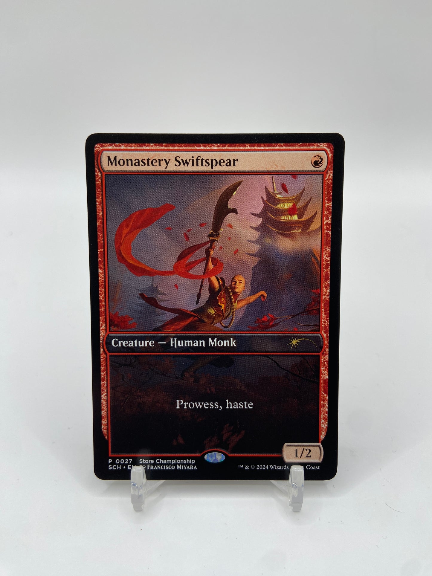 Monastery Swiftspear Game Day & Store Championship Promos P 27