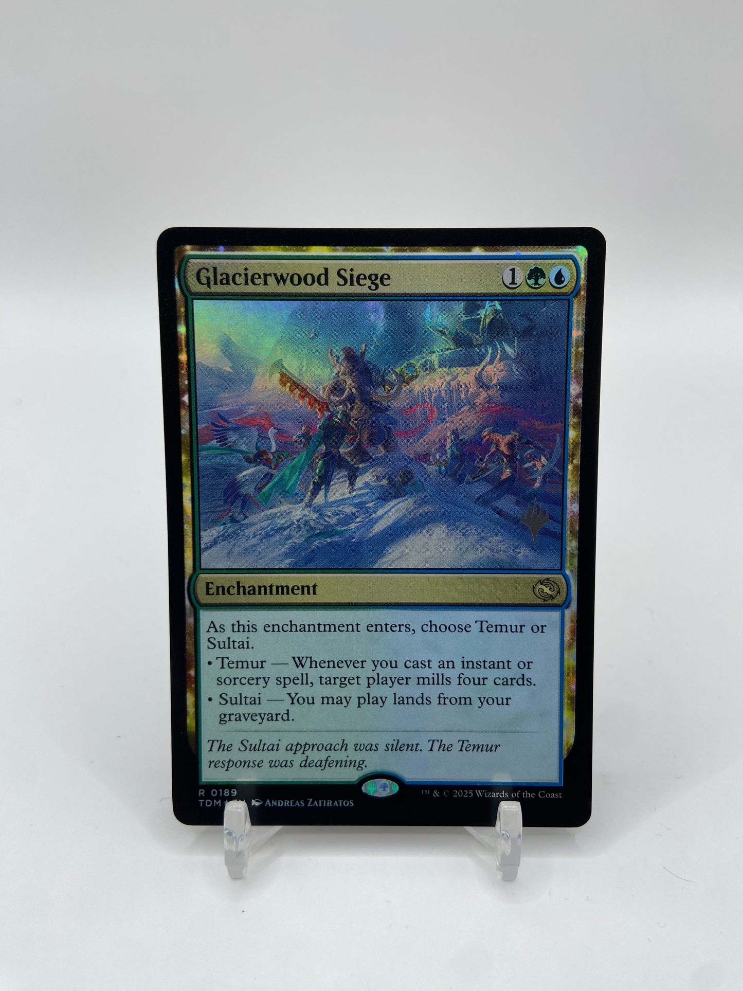Glacierwood Siege Foil Promo Pack: Tarkir: Dragonstorm R 189