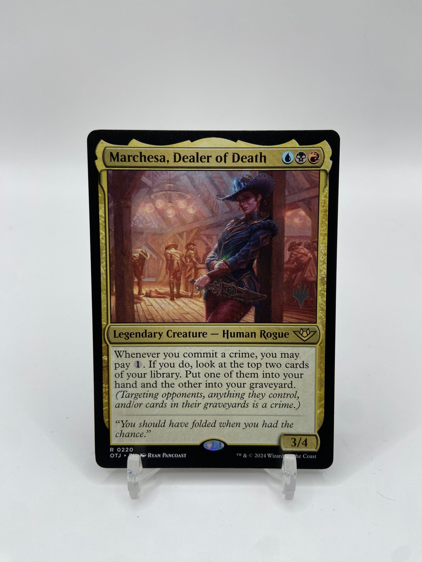 Marchesa, Dealer of Death Promo Pack: Outlaws of Thunder Junction R 220