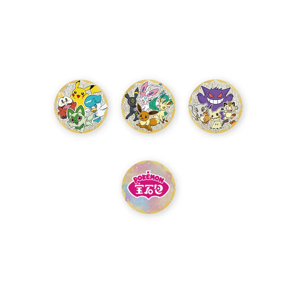 Pokemon Gem Badge Pack