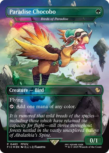 Magic: The Gathering Final Fantasy Chocobo Bundle