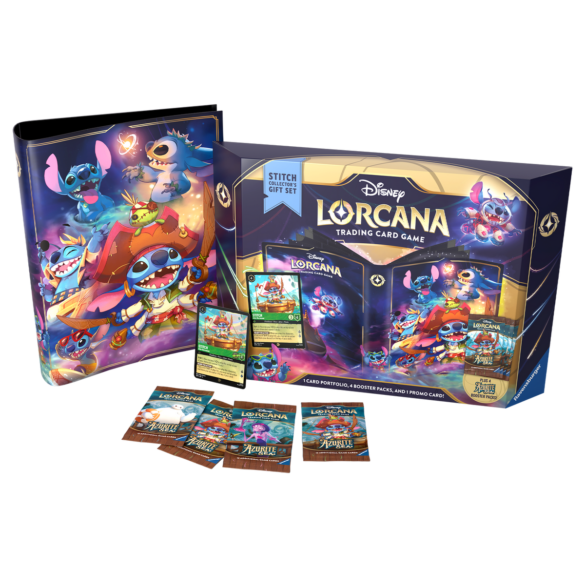 Disney Lorcana Azurite Sea Stitch Collector Gift Set