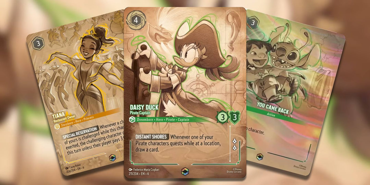 Disney Lorcana Series 6 Azurite Sea Booster Pack