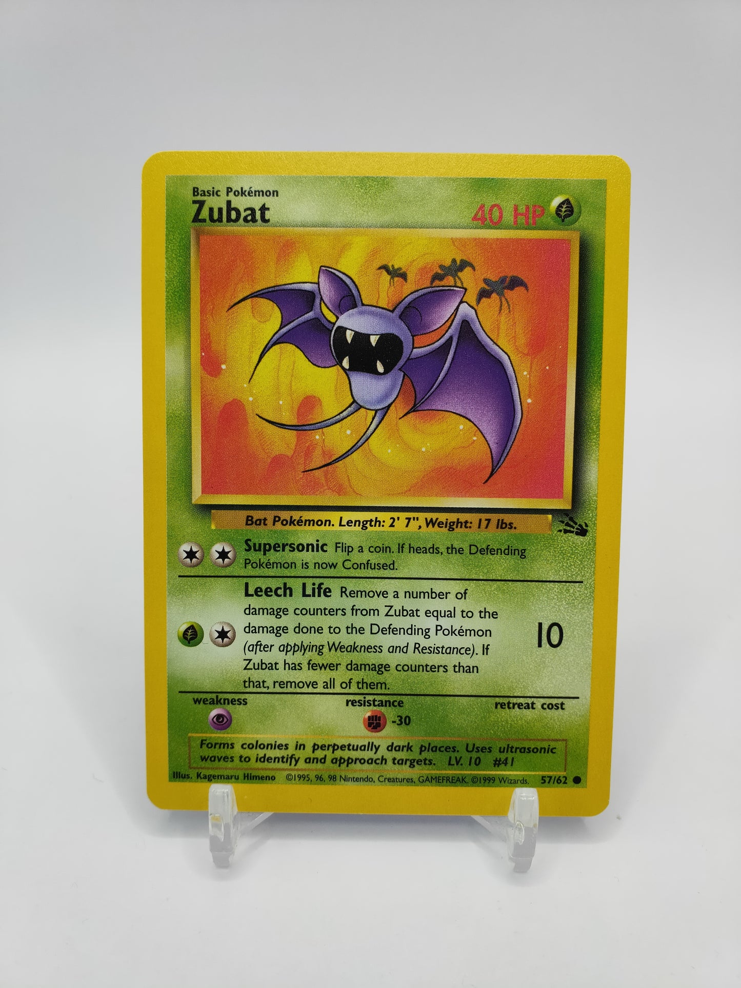 Zubat Fossil Set 57/62