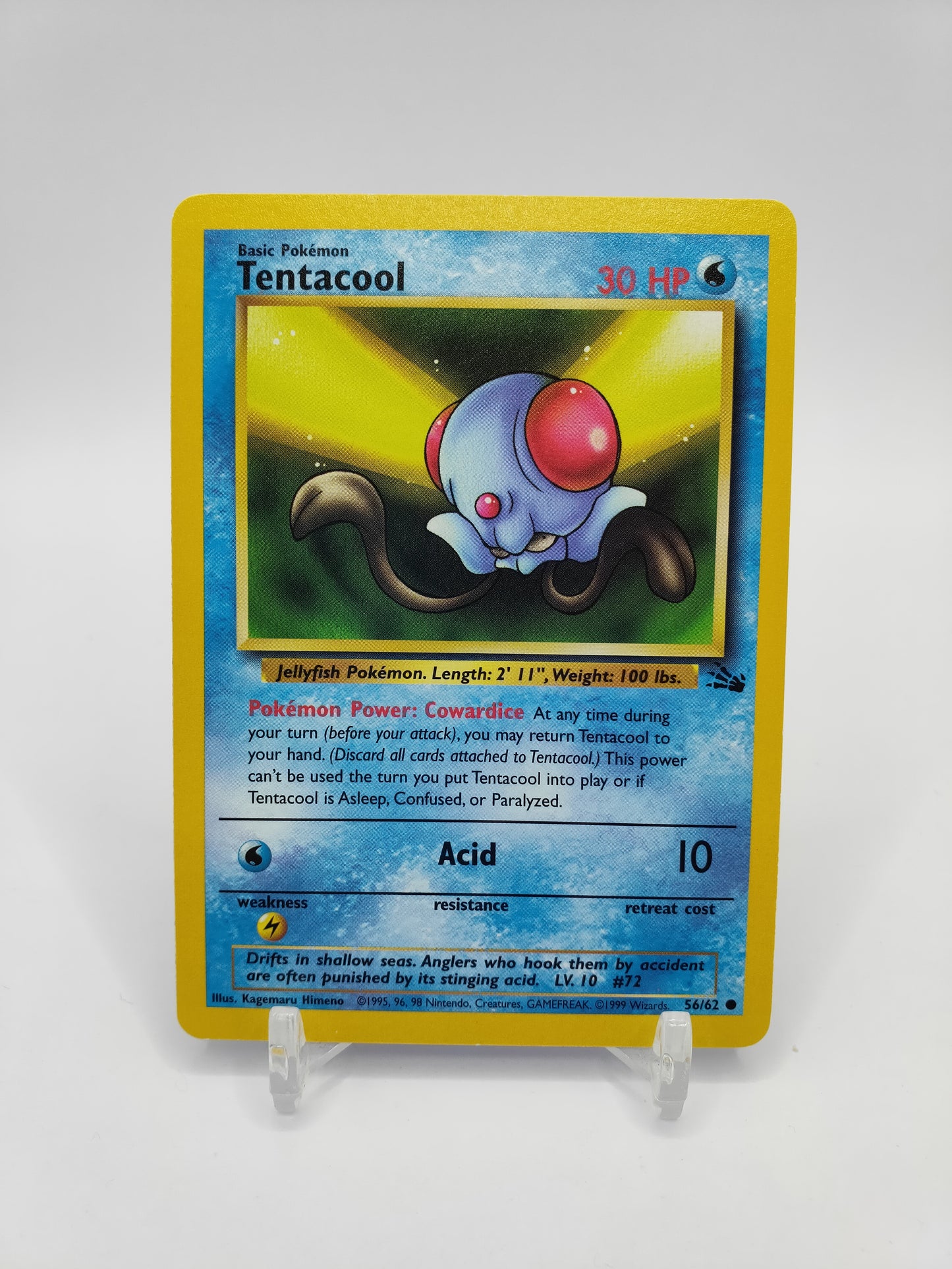 Tentacool Fossil Set 56/62