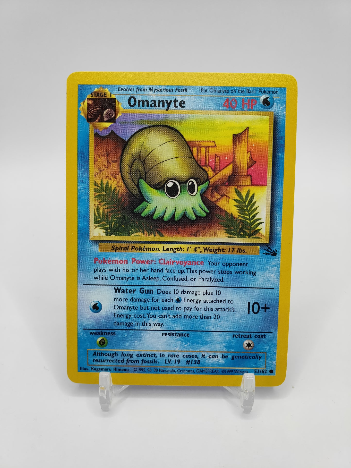 Omanyte Fossil Set 52/62