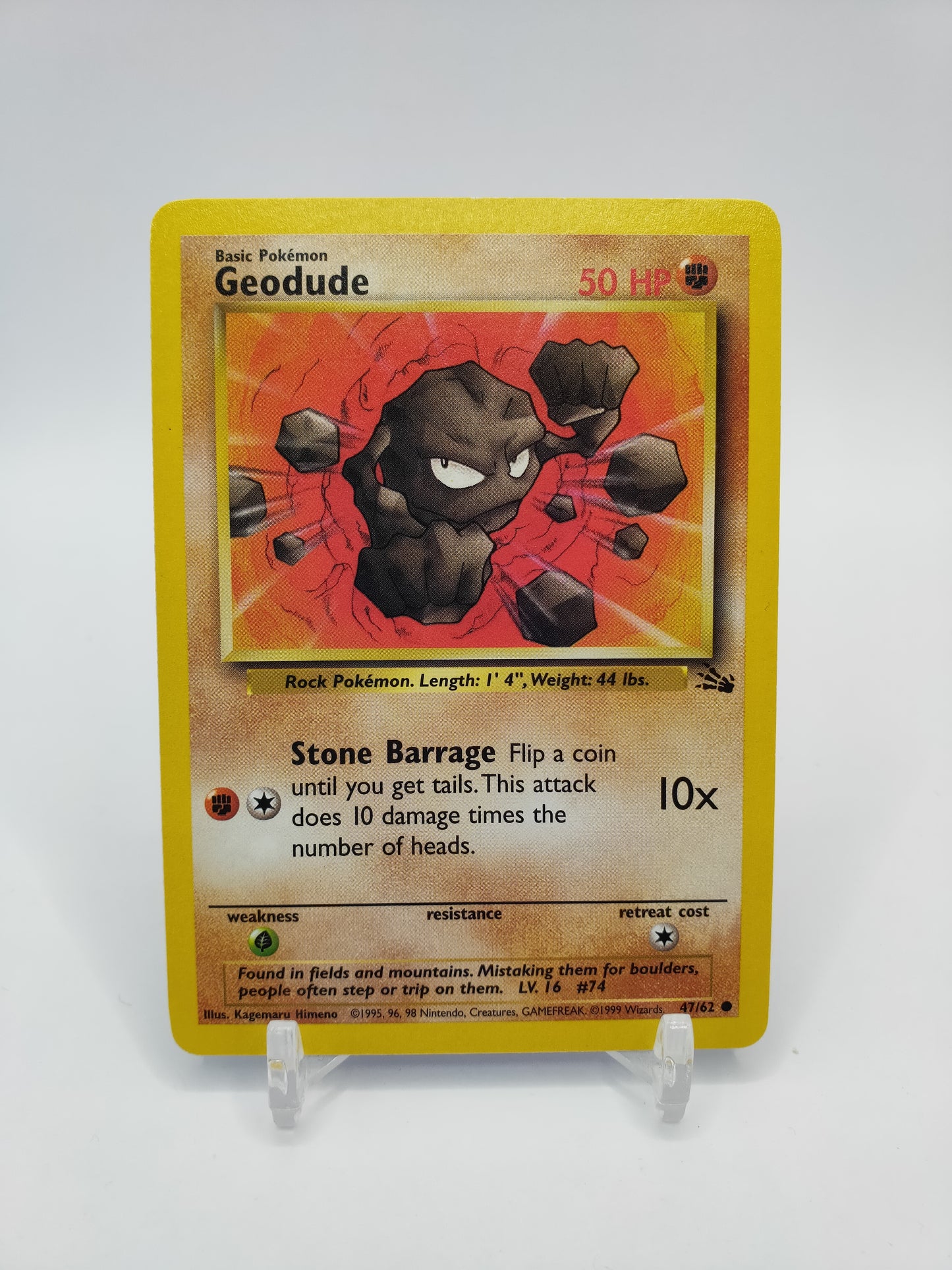 Geodude Fossil Set 47/62