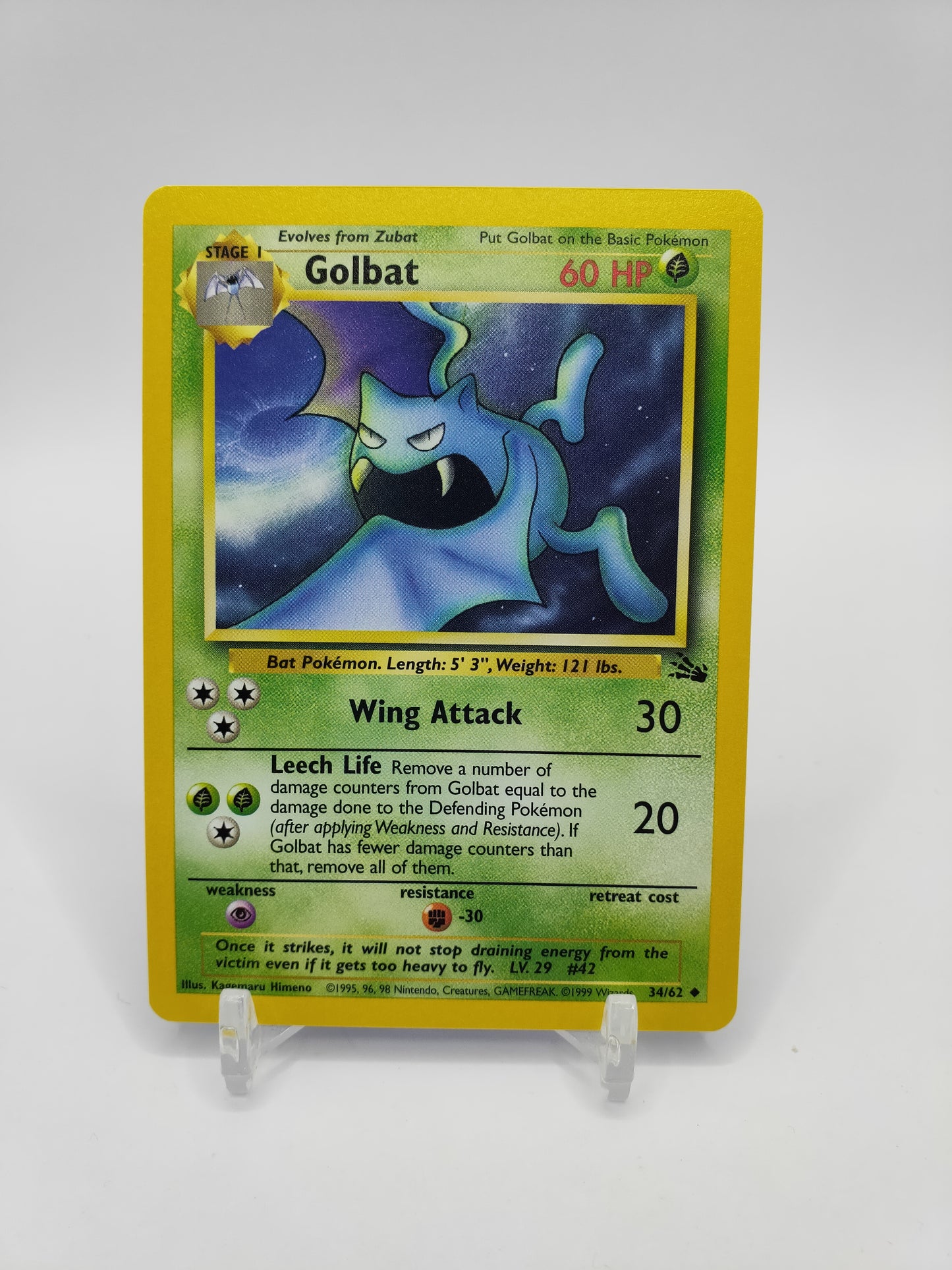 Golbat Fossil Set 34/62