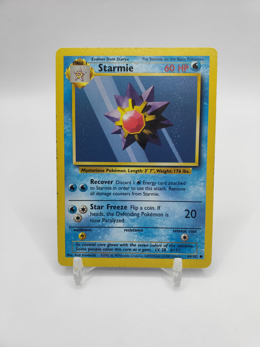 Starmie Base Set 64/102