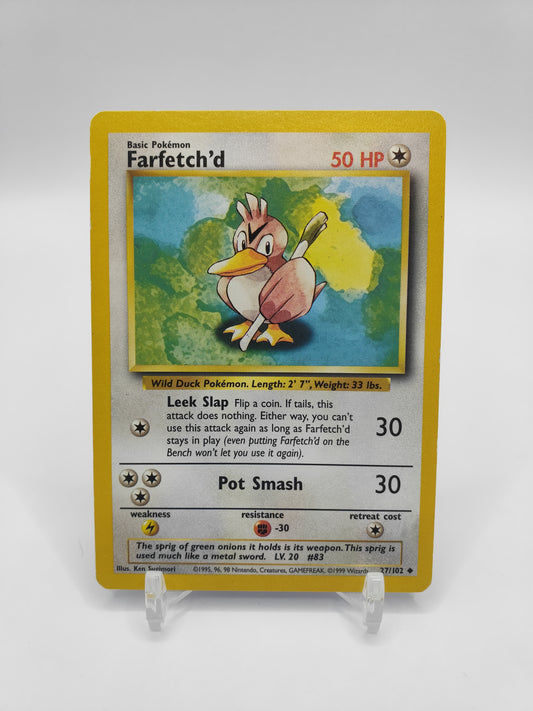 Farfetch'd Base Set 27/102