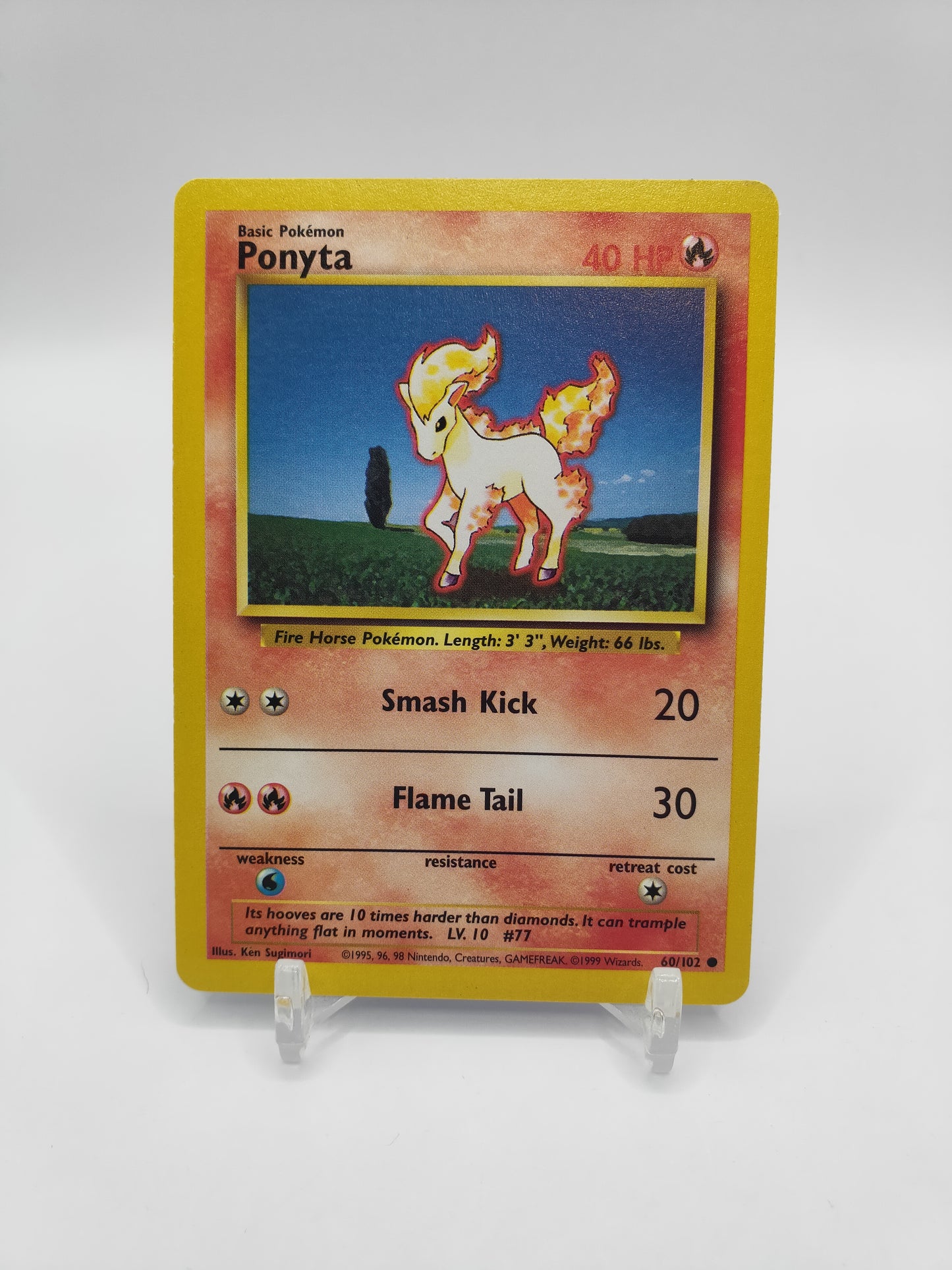 Ponyta Base Set 60/102