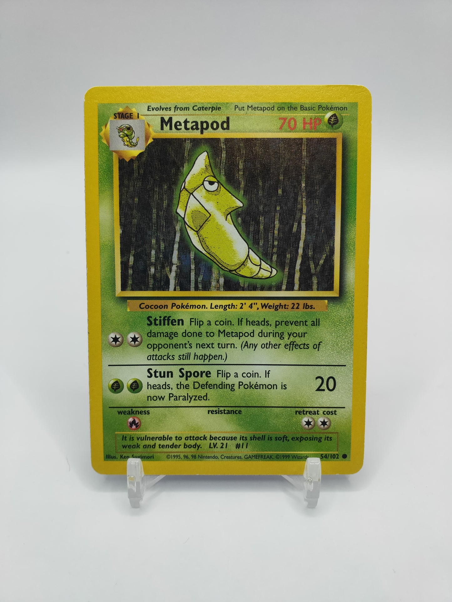 Metapod Base Set 54/102