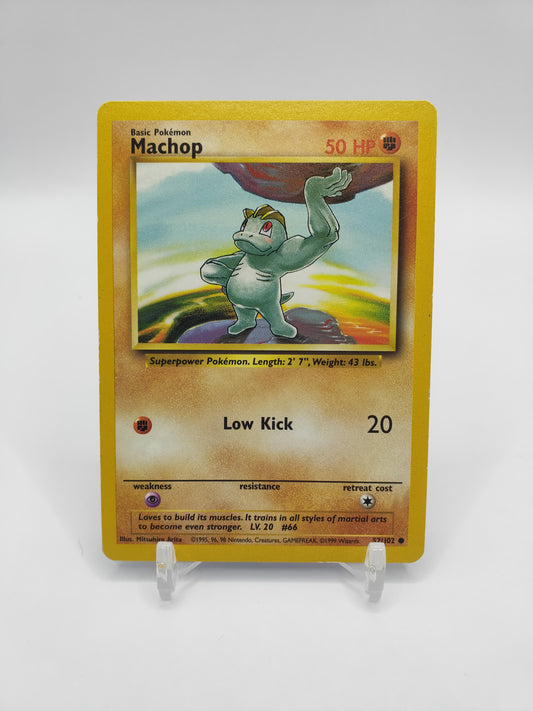Machop Base Set 52/102