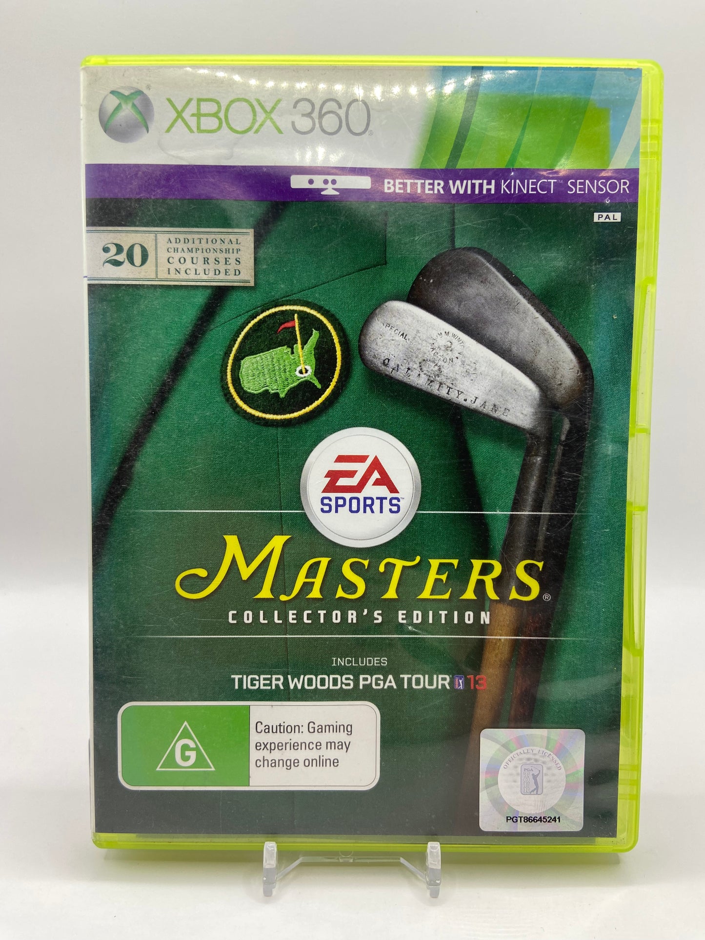 Masters Collectors's Edition Tiger Woods PGA Tour 13 Xbox 360