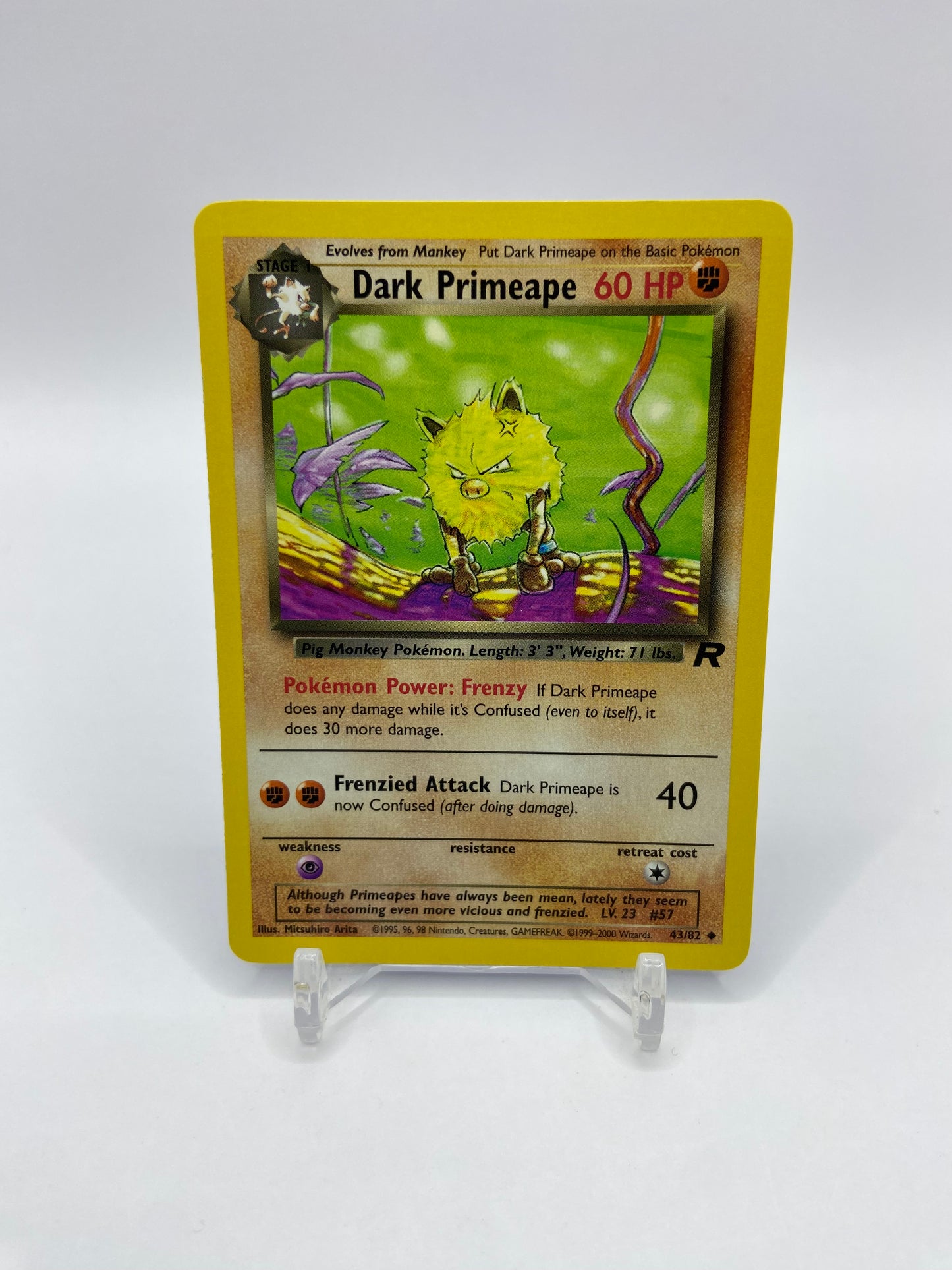 Dark Primeape Rocket Set 43/82